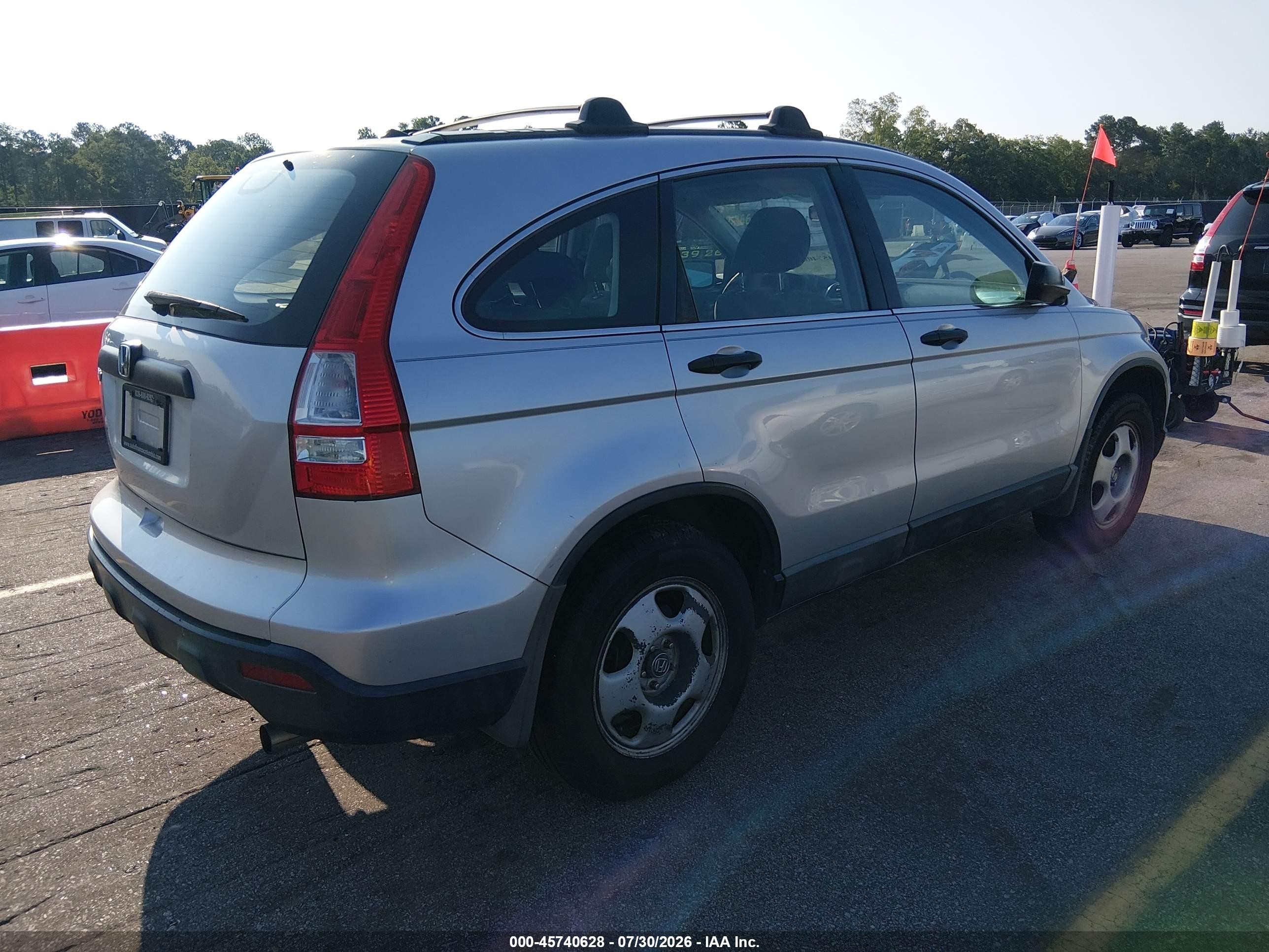 2009 Honda Cr-v Lx Silver vin: 3CZRE38359G706019