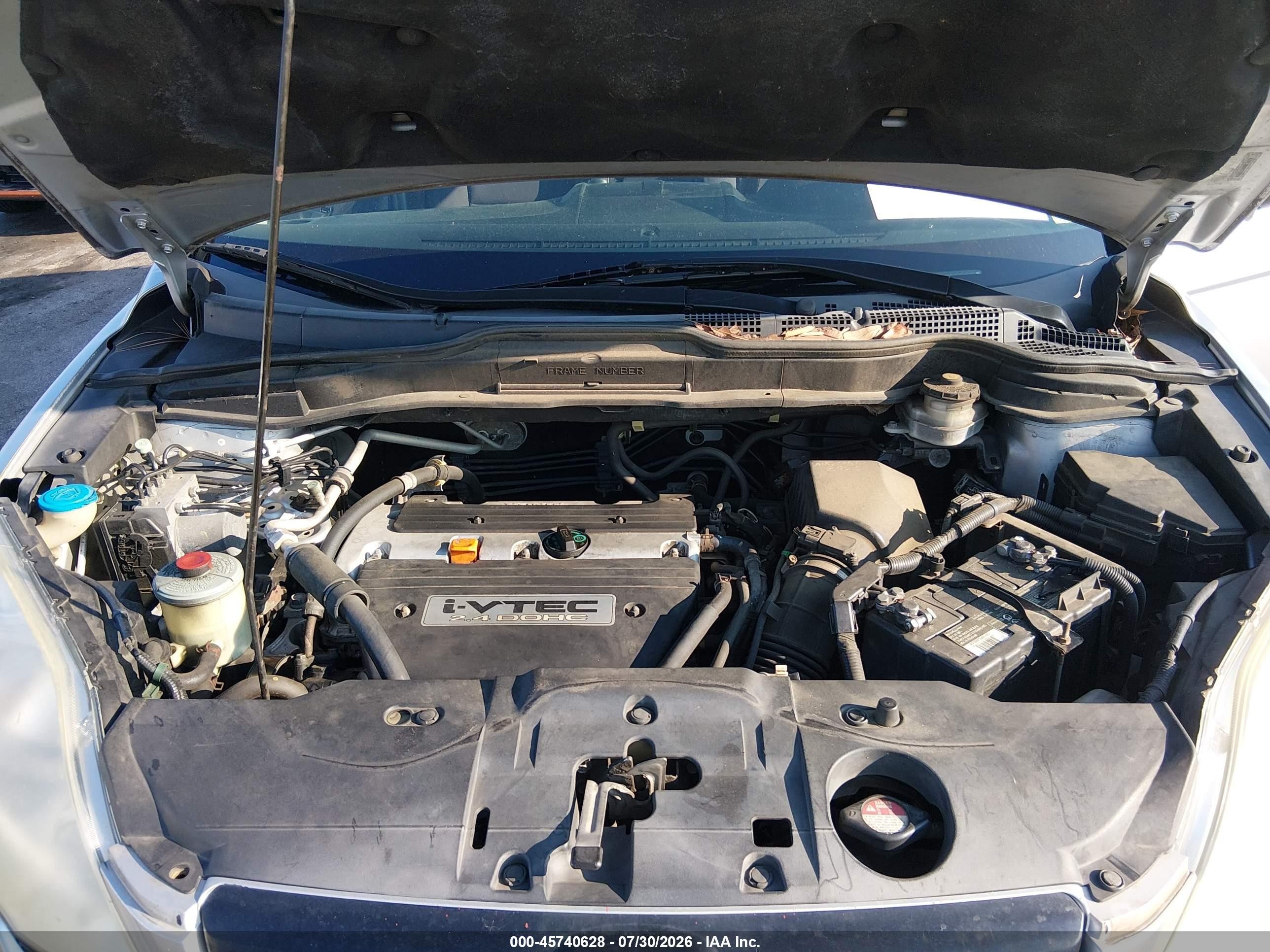 2009 Honda Cr-v Lx Silver vin: 3CZRE38359G706019