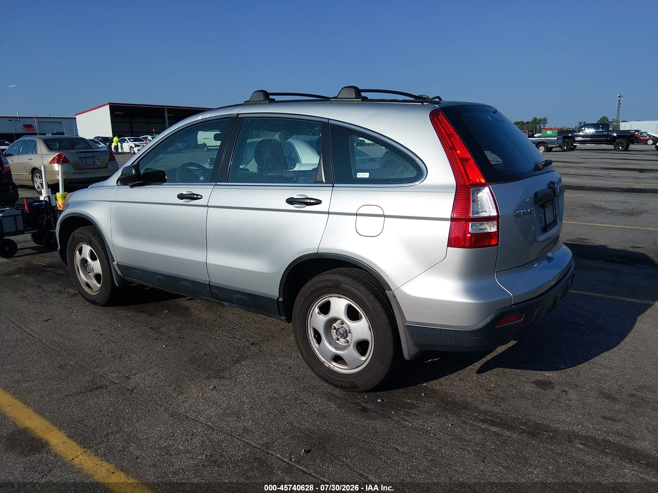2009 Honda Cr-v Lx Silver vin: 3CZRE38359G706019