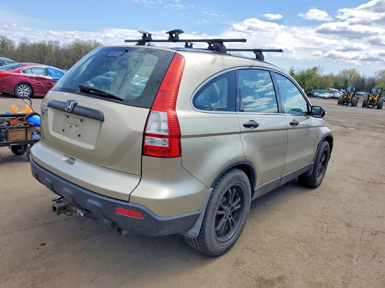 2009 Honda Cr-v Lx Tan vin: 3CZRE38359G706795