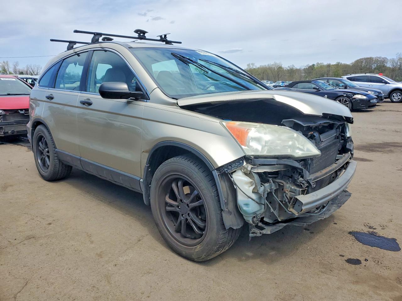 2009 Honda Cr-v Lx Tan vin: 3CZRE38359G706795