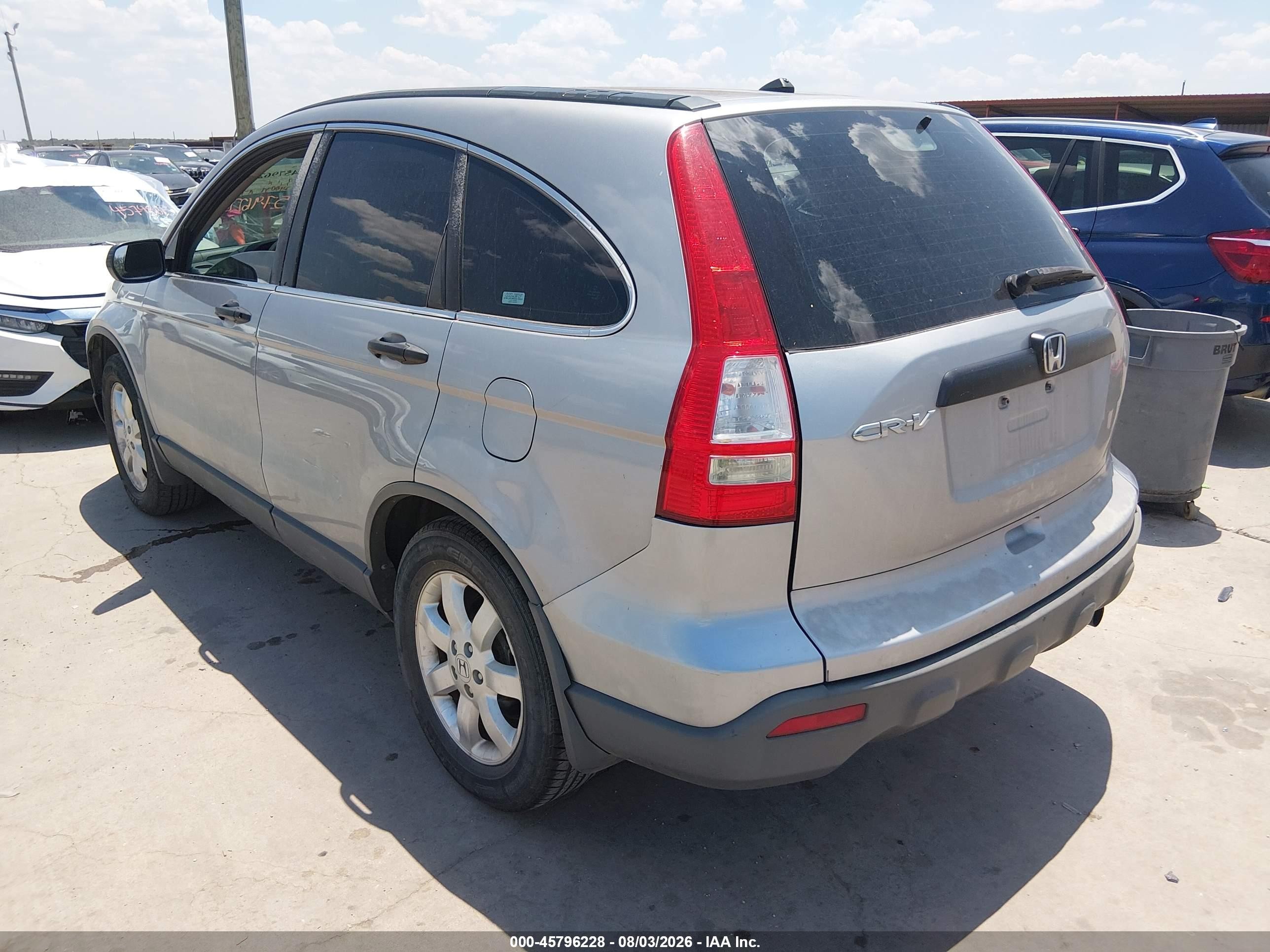 2008 Honda Cr-v Lx Silver vin: 3CZRE38368G702723