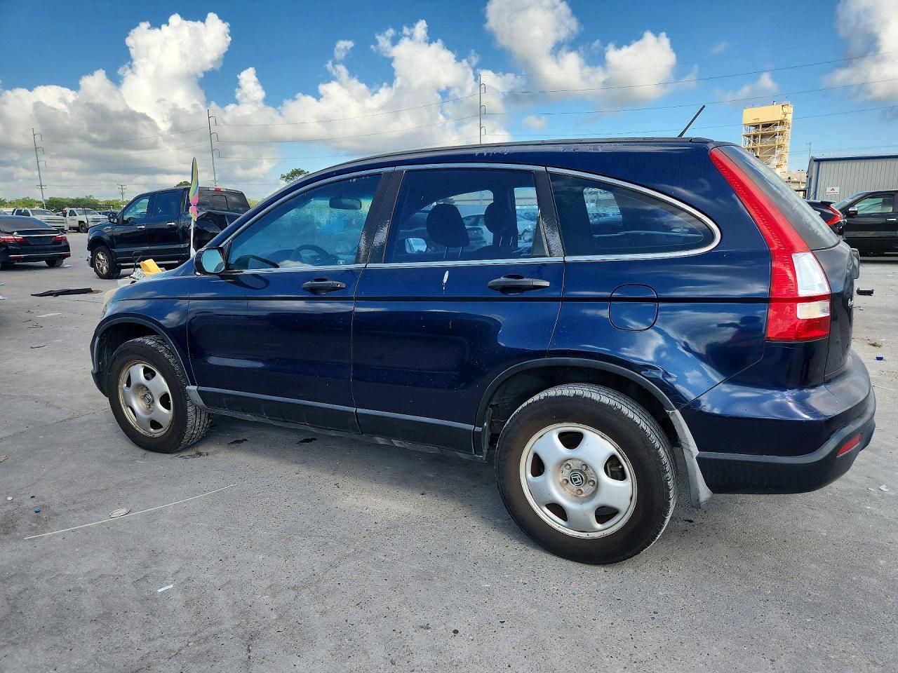 2008 Honda Cr-v Lx Синий vin: 3CZRE38368G705458