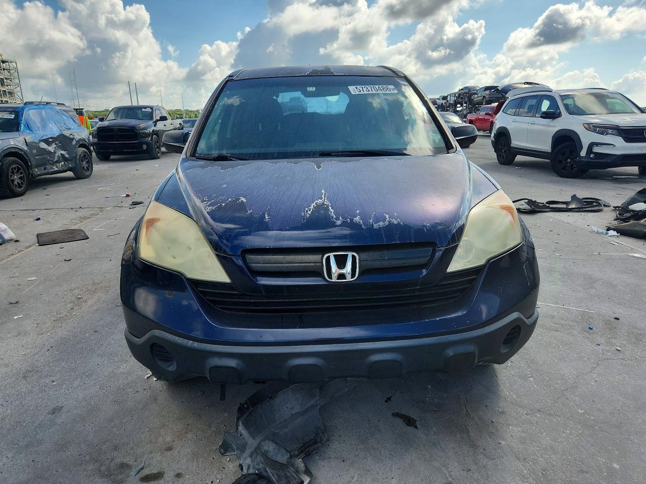 2008 Honda Cr-v Lx Синий vin: 3CZRE38368G705458