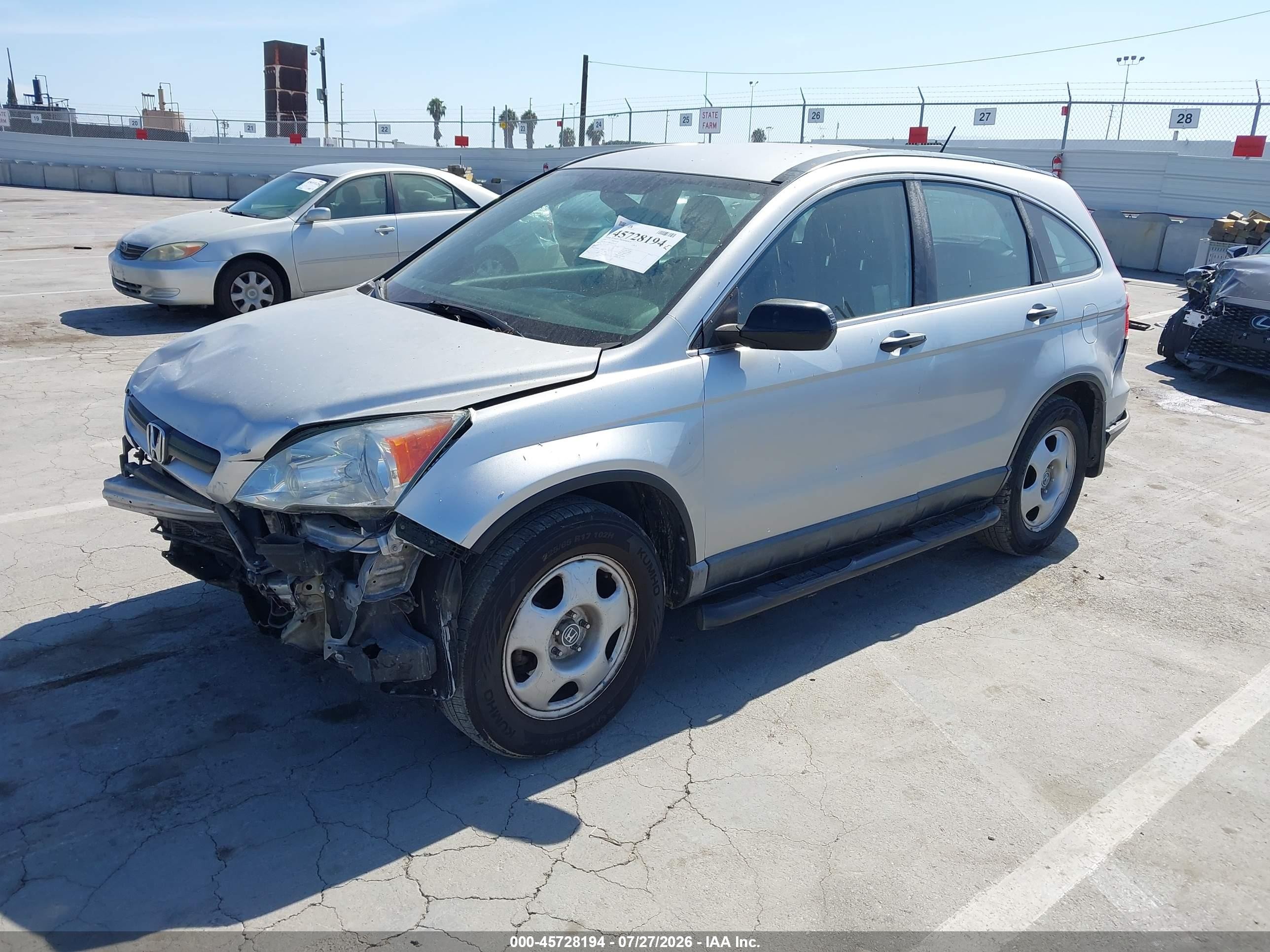 2009 Honda Cr-v Lx Silver vin: 3CZRE38369G700567