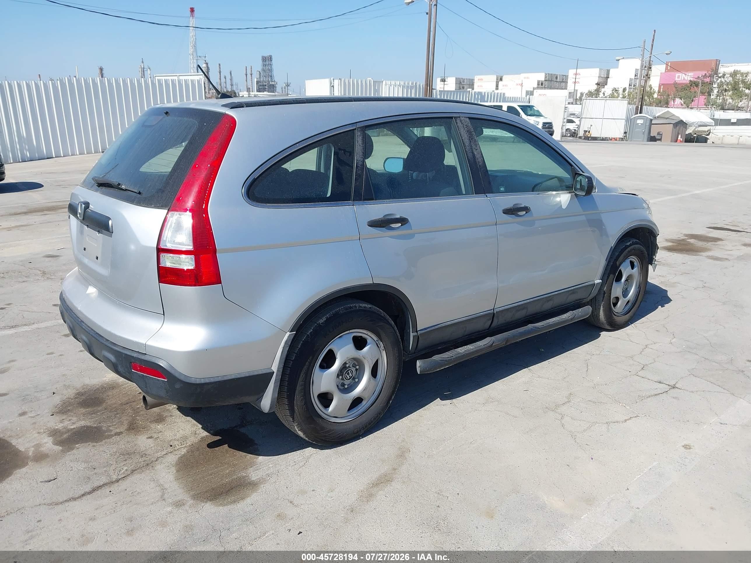2009 Honda Cr-v Lx Silver vin: 3CZRE38369G700567