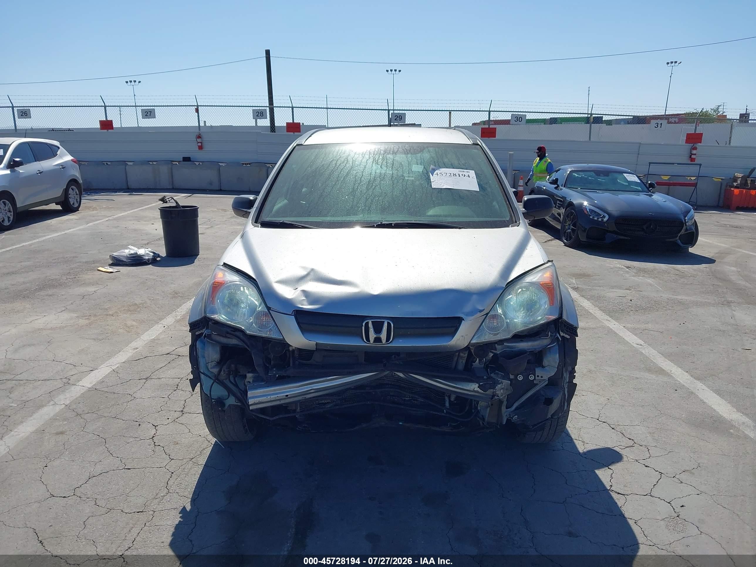 2009 Honda Cr-v Lx Silver vin: 3CZRE38369G700567