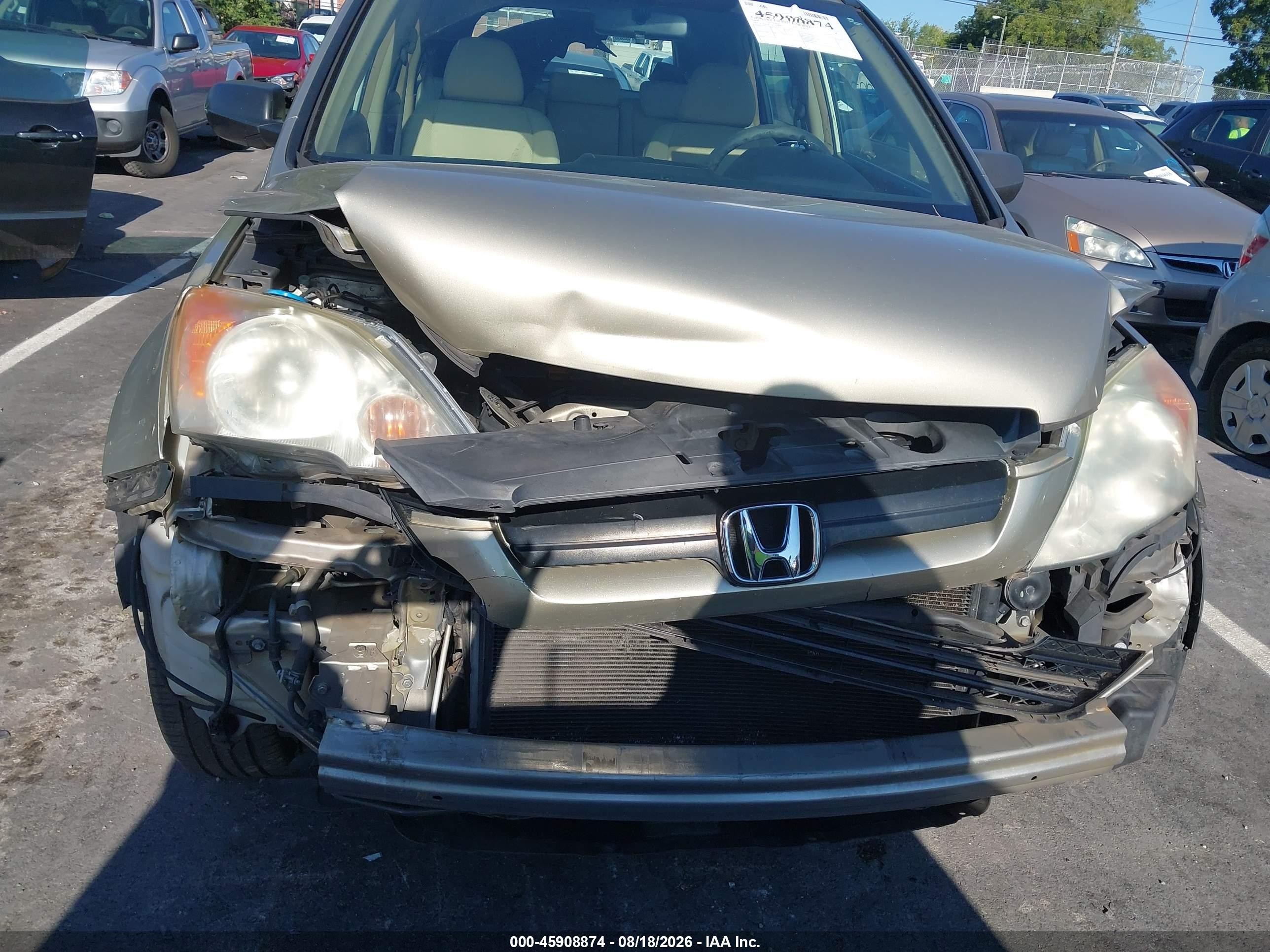 2008 Honda Cr-v Lx Золотой vin: 3CZRE38378G709440