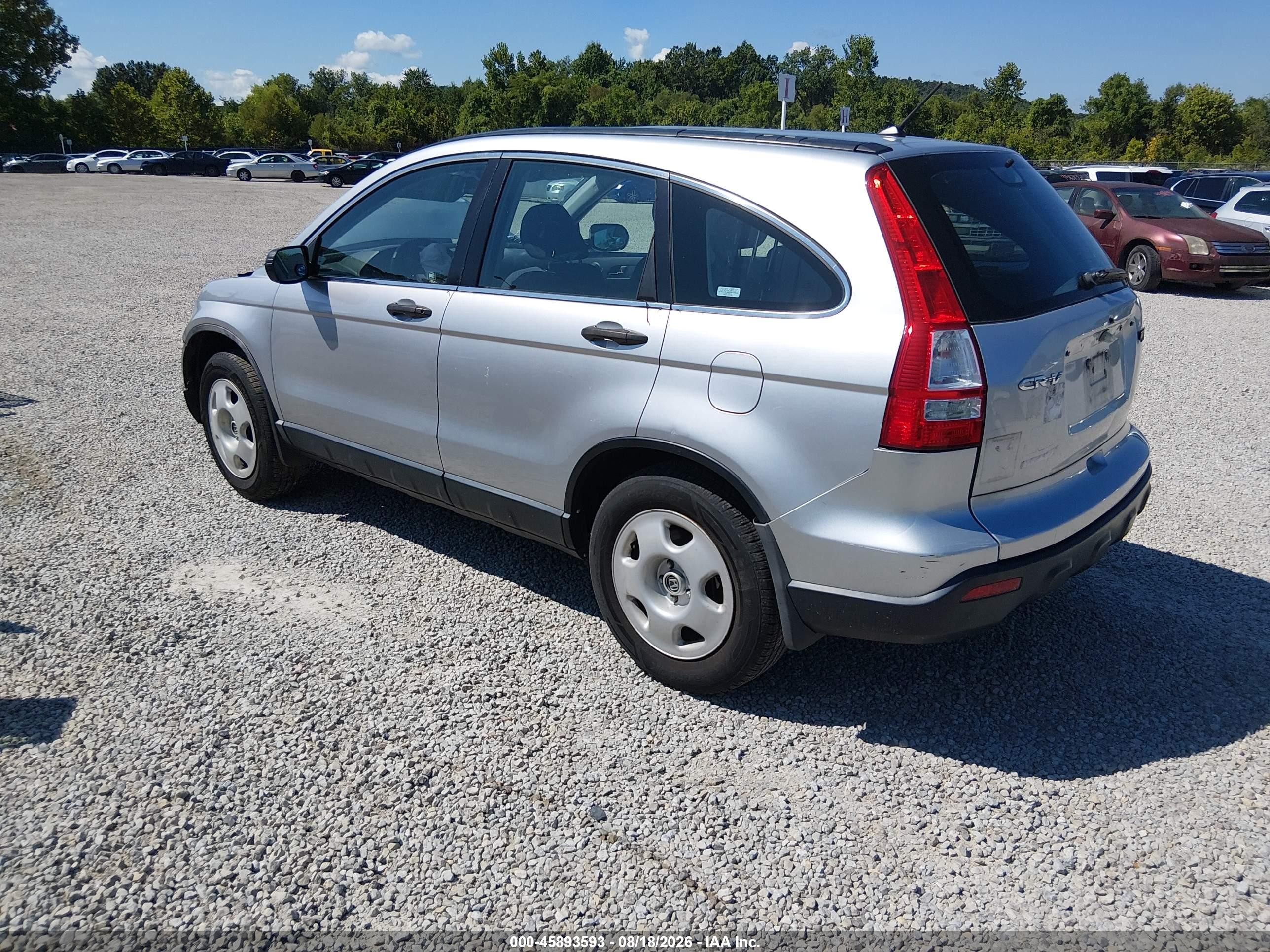 2009 Honda Cr-v Lx Silver vin: 3CZRE38379G703798