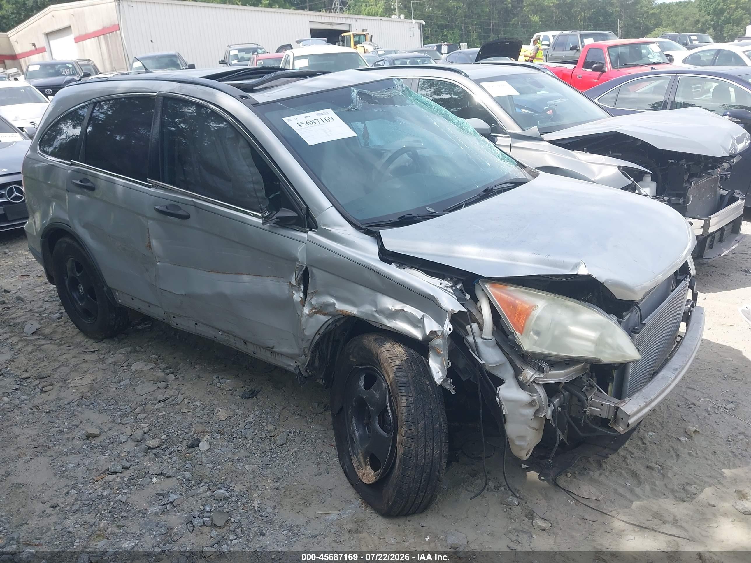 2009 Honda Cr-v Lx Серебряный vin: 3CZRE38379G707866