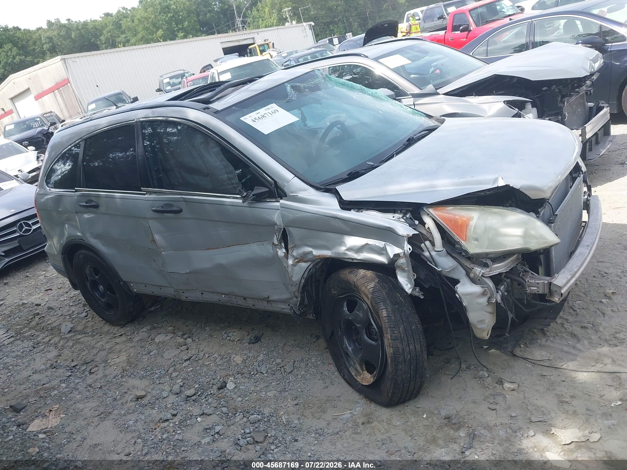 2009 Honda Cr-v Lx Серебряный vin: 3CZRE38379G707866