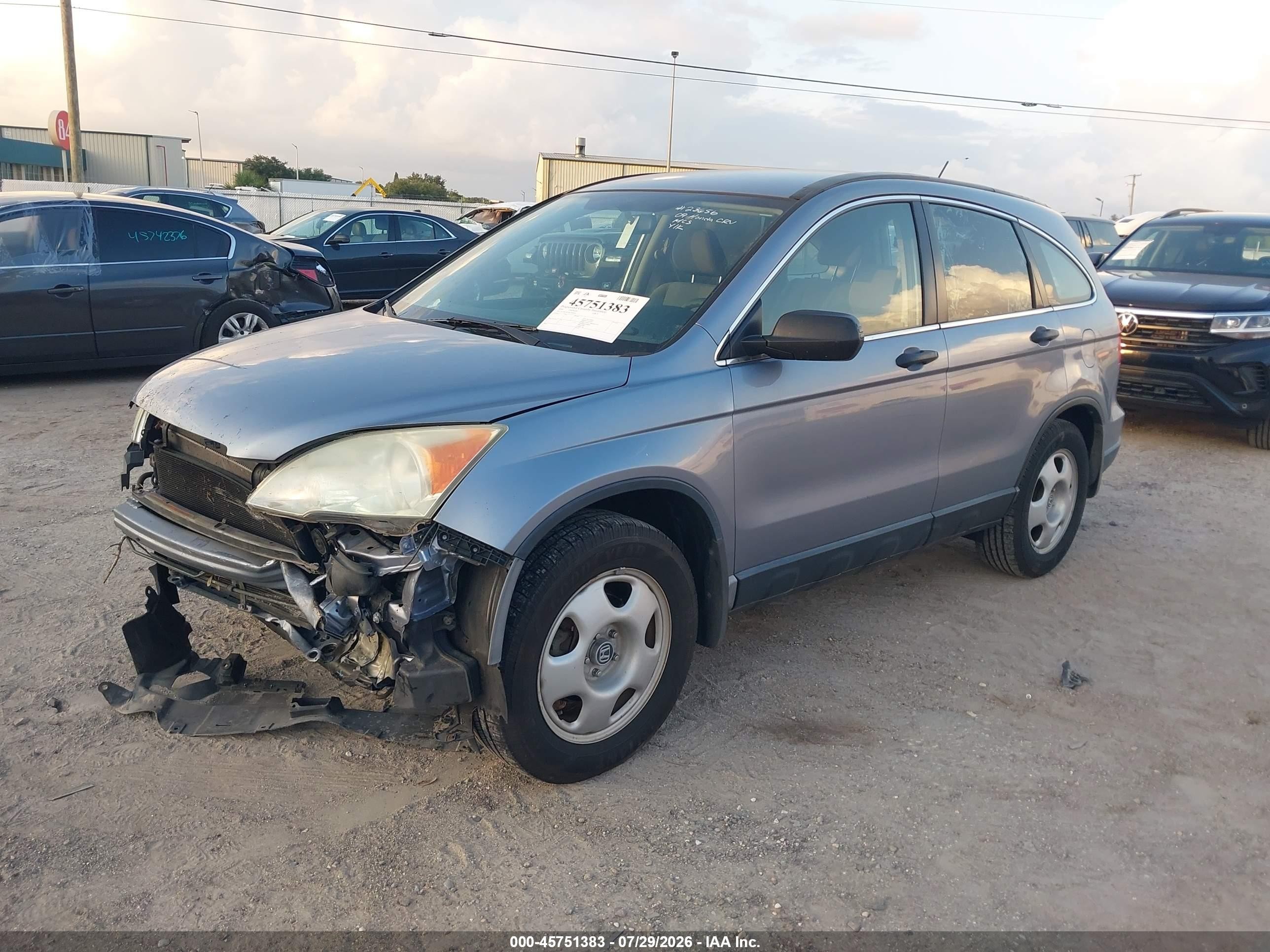 2009 Honda Cr-v Lx Silver vin: 3CZRE38379G709665