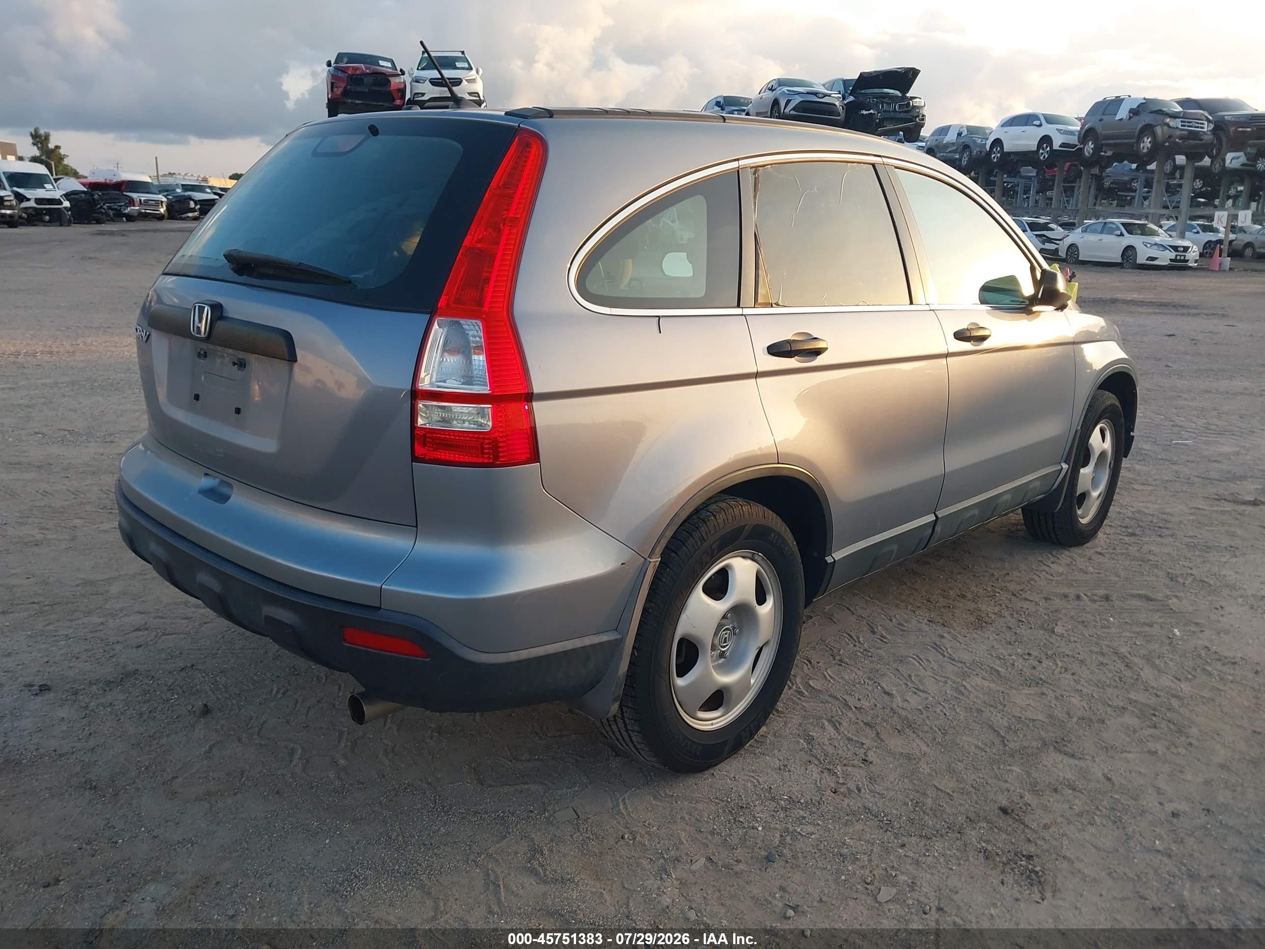 2009 Honda Cr-v Lx Silver vin: 3CZRE38379G709665
