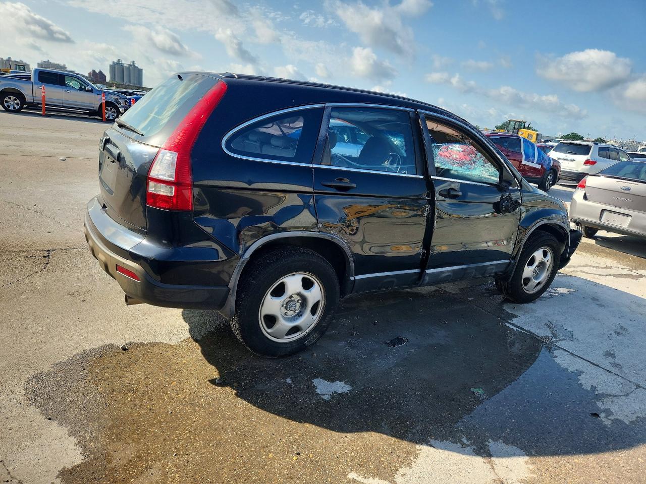 2008 Honda Cr-v Lx Черный vin: 3CZRE38388G701556