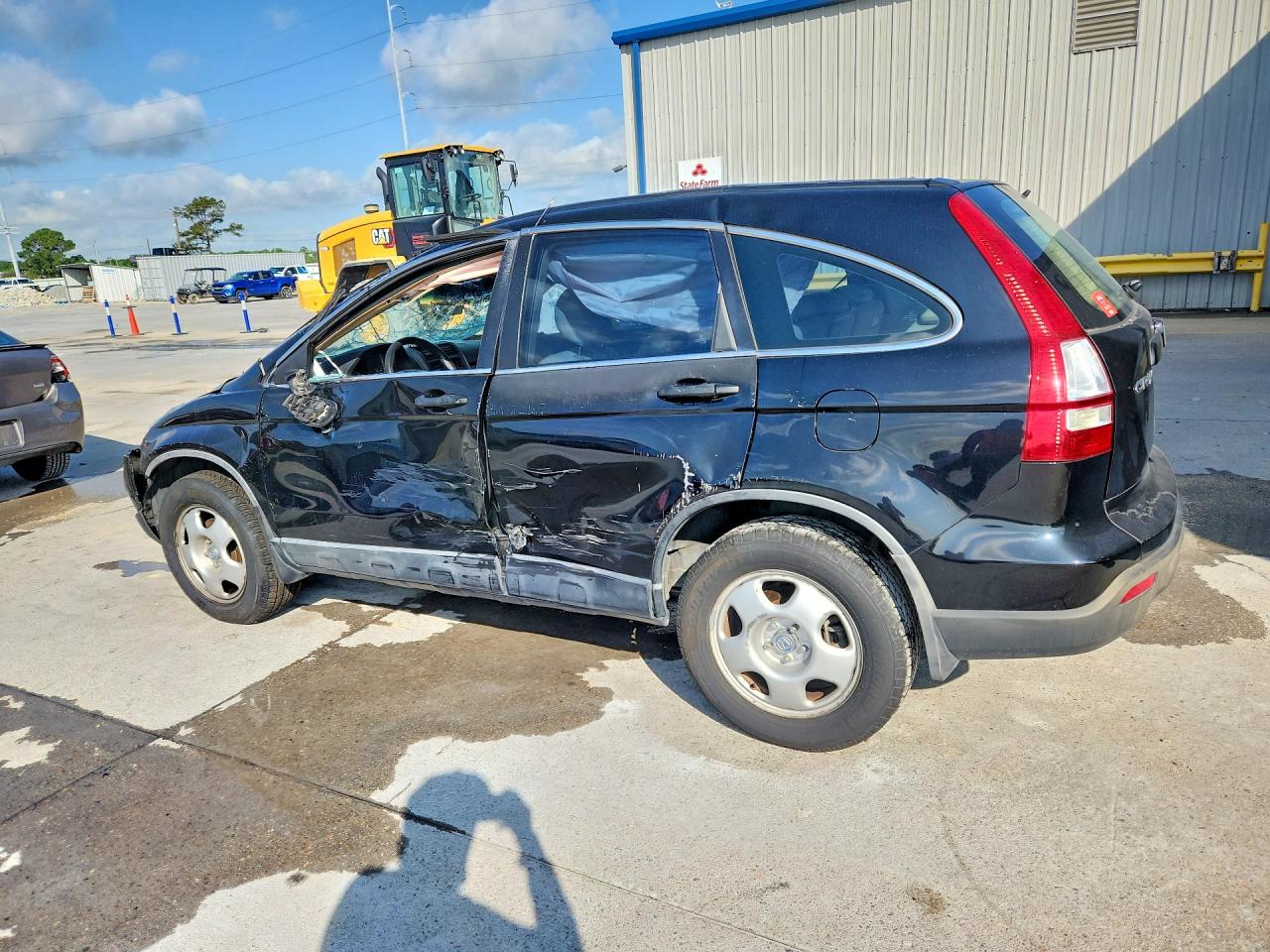 2008 Honda Cr-v Lx Черный vin: 3CZRE38388G701556