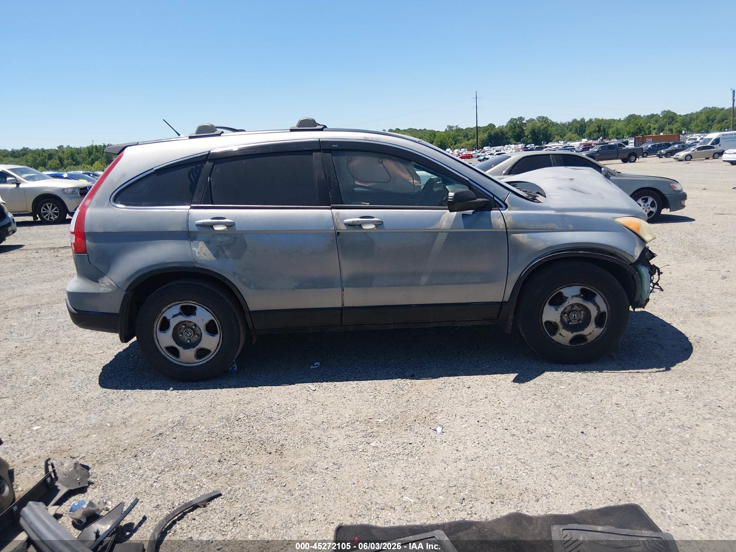 2008 Honda Cr-v Lx Blue vin: 3CZRE38388G703517