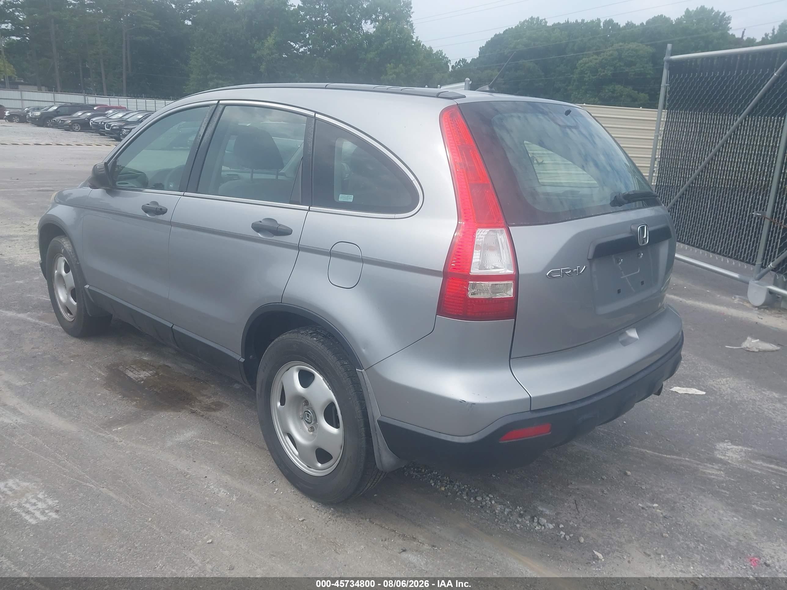 2008 Honda Cr-v Lx Silver vin: 3CZRE38388G704876