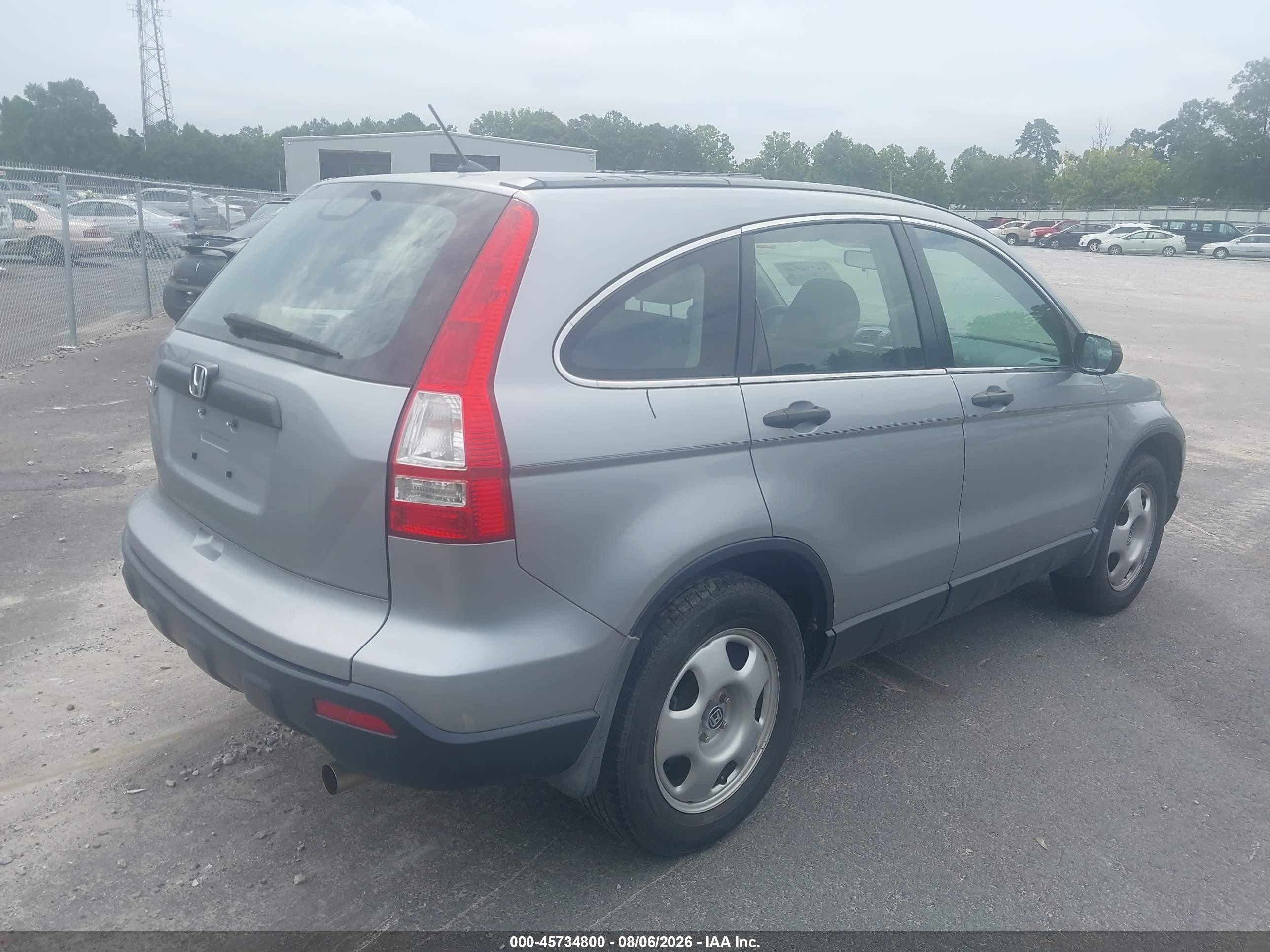 2008 Honda Cr-v Lx Silver vin: 3CZRE38388G704876