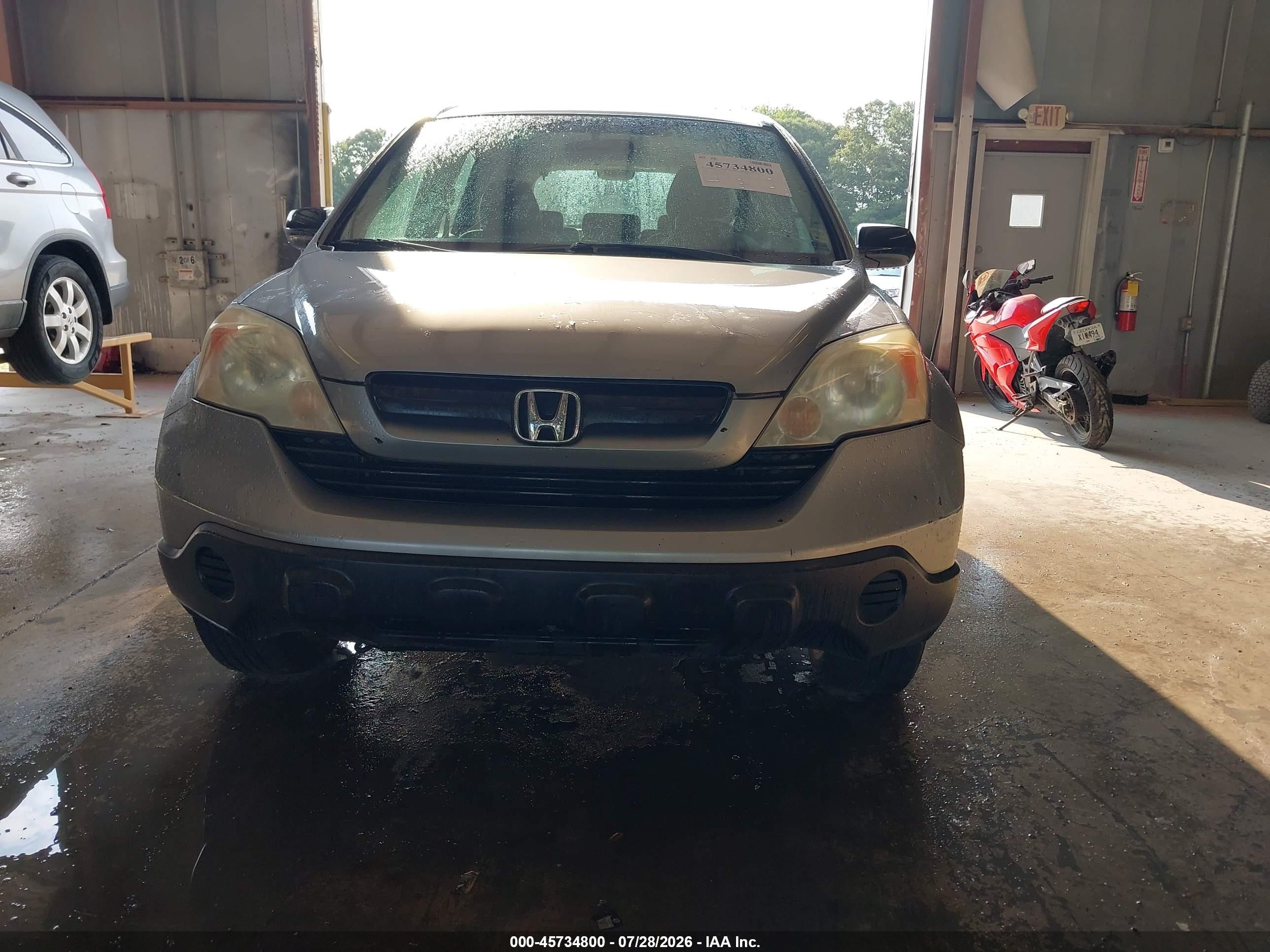 2008 Honda Cr-v Lx Silver vin: 3CZRE38388G704876