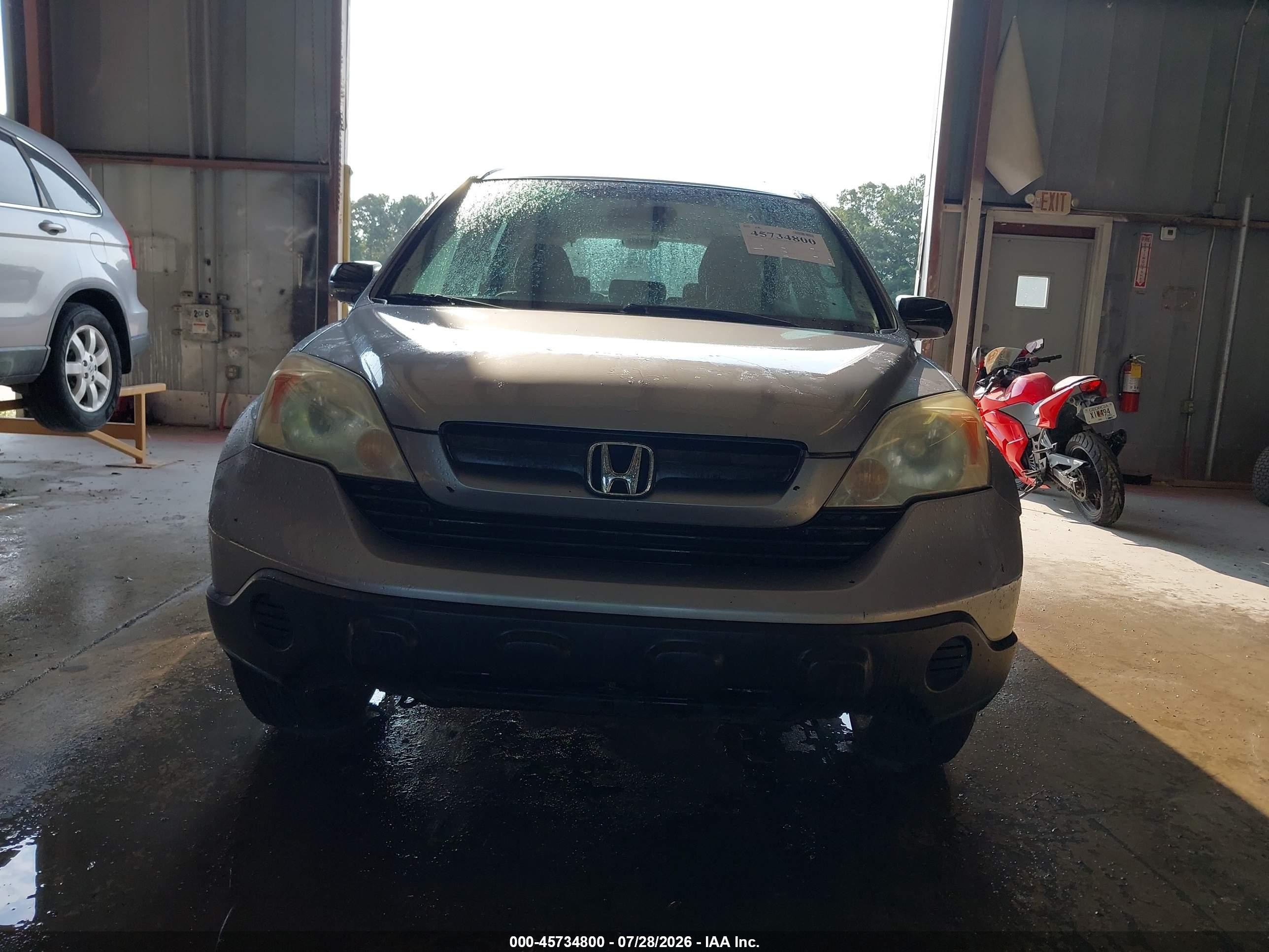 2008 Honda Cr-v Lx Silver vin: 3CZRE38388G704876