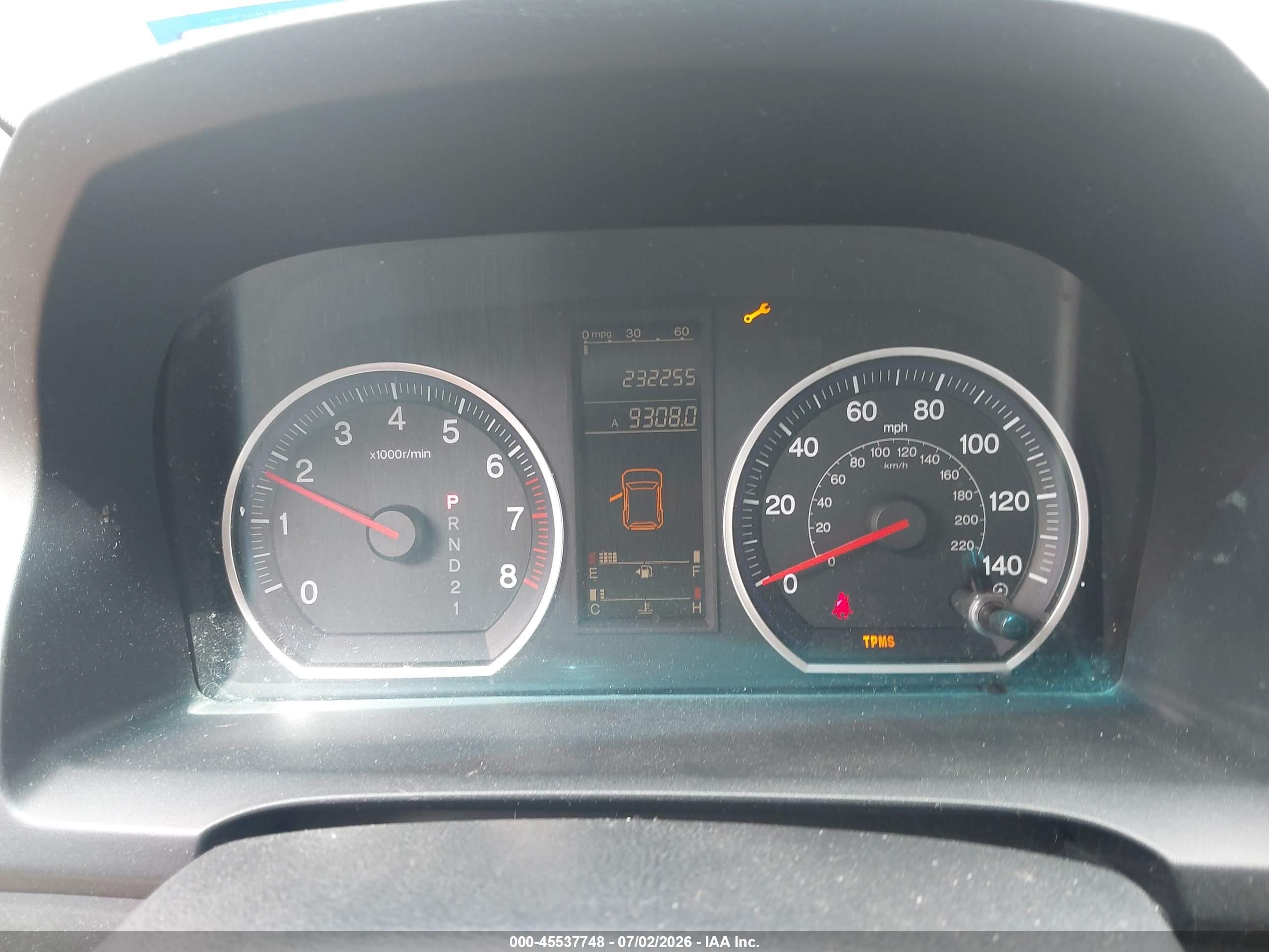 2008 Honda Cr-v Lx Blue vin: 3CZRE38388G709320