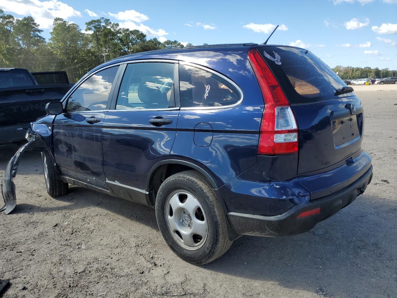 2008 Honda Cr-v Lx Blue vin: 3CZRE38388G710208