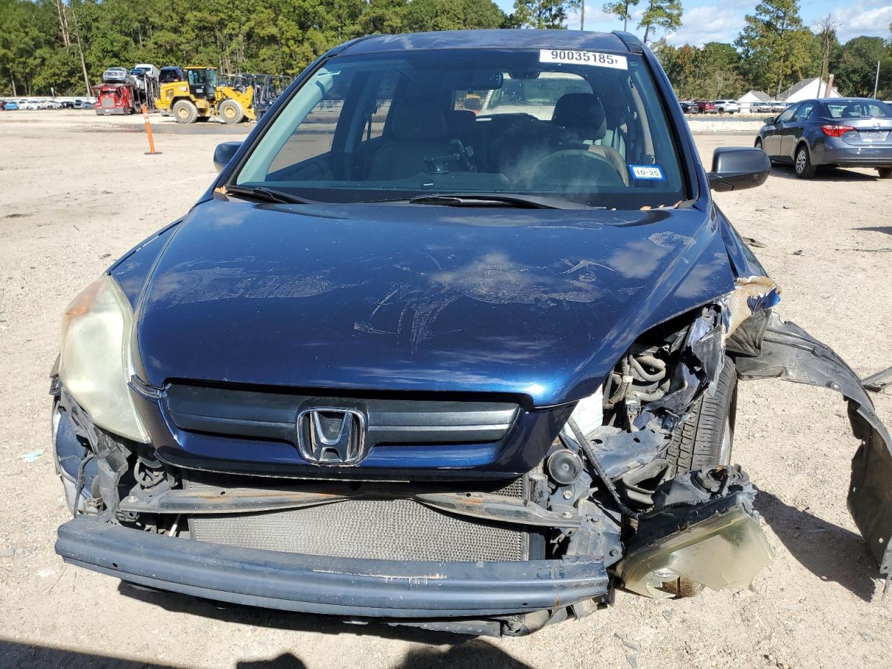 2008 Honda Cr-v Lx Blue vin: 3CZRE38388G710208