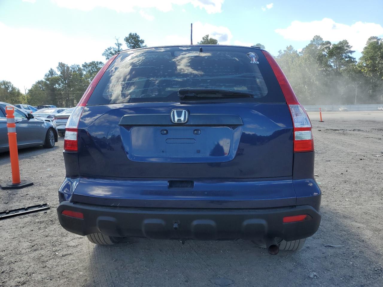 2008 Honda Cr-v Lx Blue vin: 3CZRE38388G710208