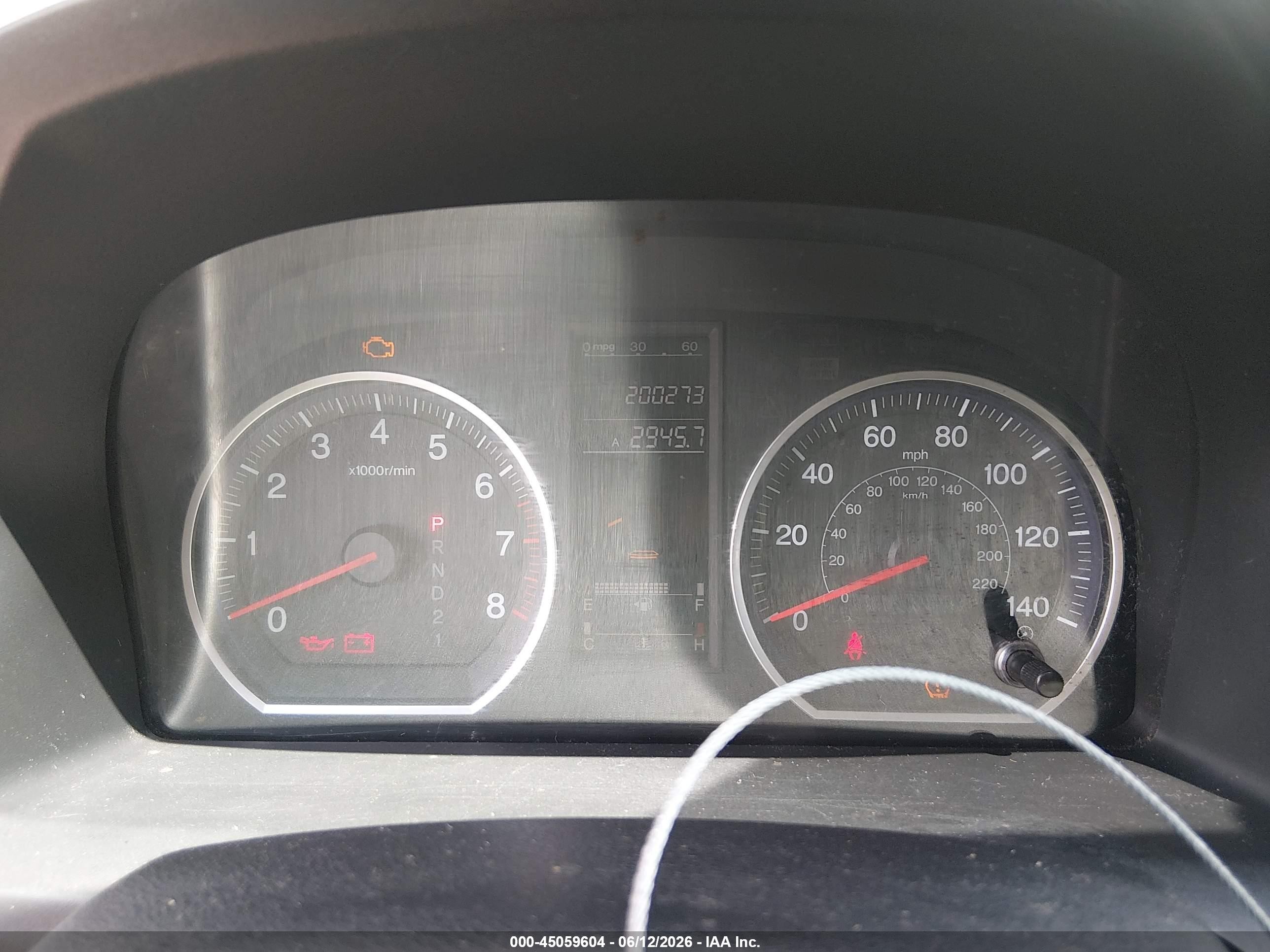 2008 Honda Cr-v Lx Light Blue vin: 3CZRE38398G704689