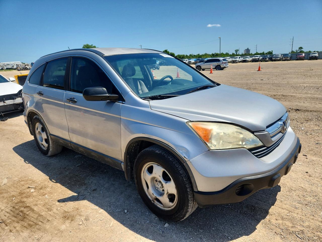 2008 Honda Cr-v Lx Silver vin: 3CZRE38398G704885