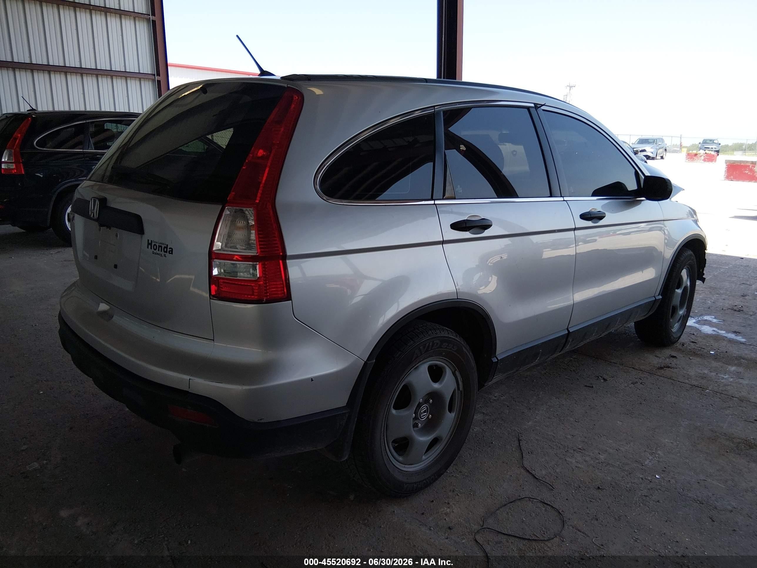2009 Honda Cr-v Lx Silver vin: 3CZRE38399G700594