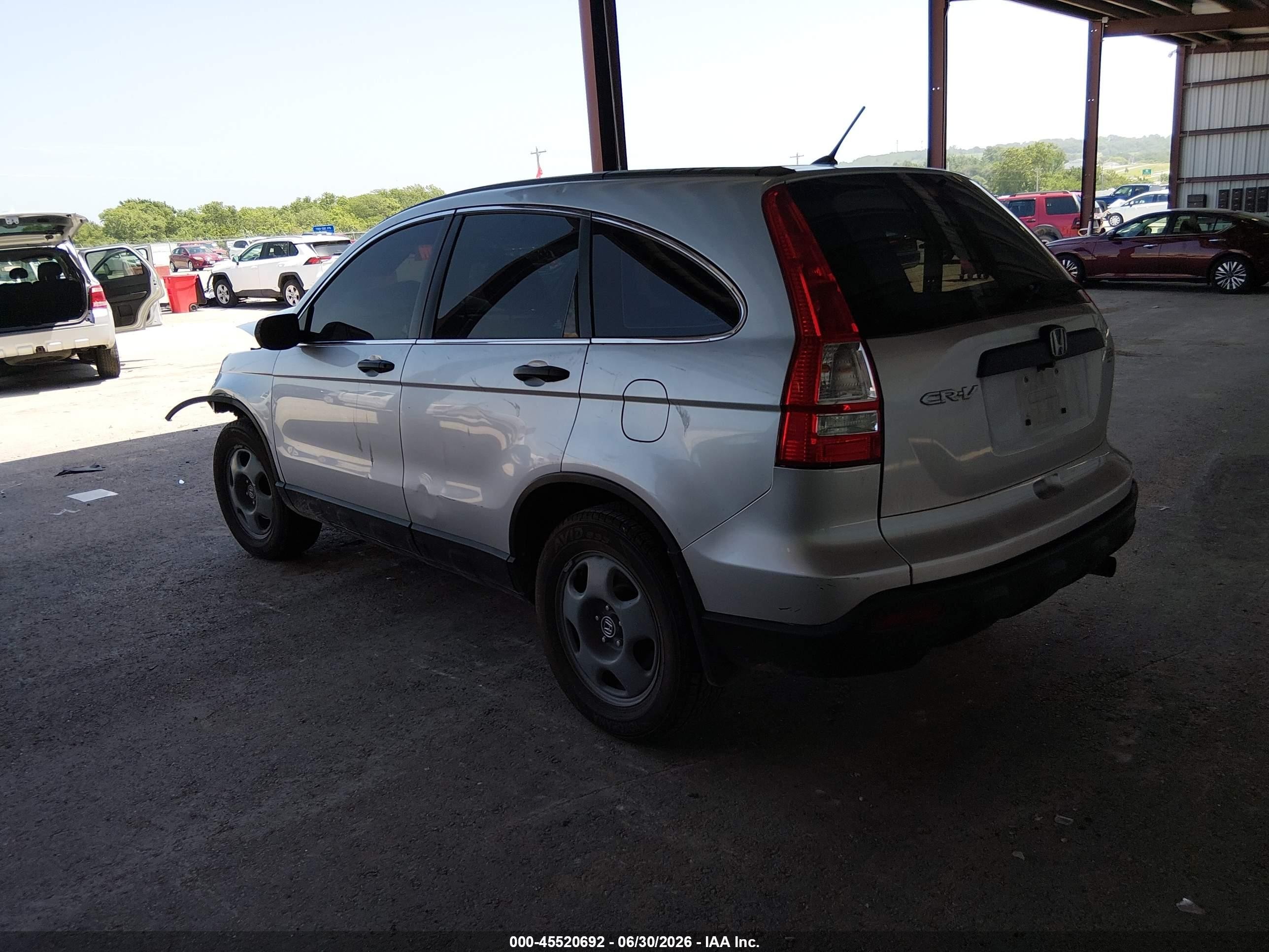 2009 Honda Cr-v Lx Silver vin: 3CZRE38399G700594