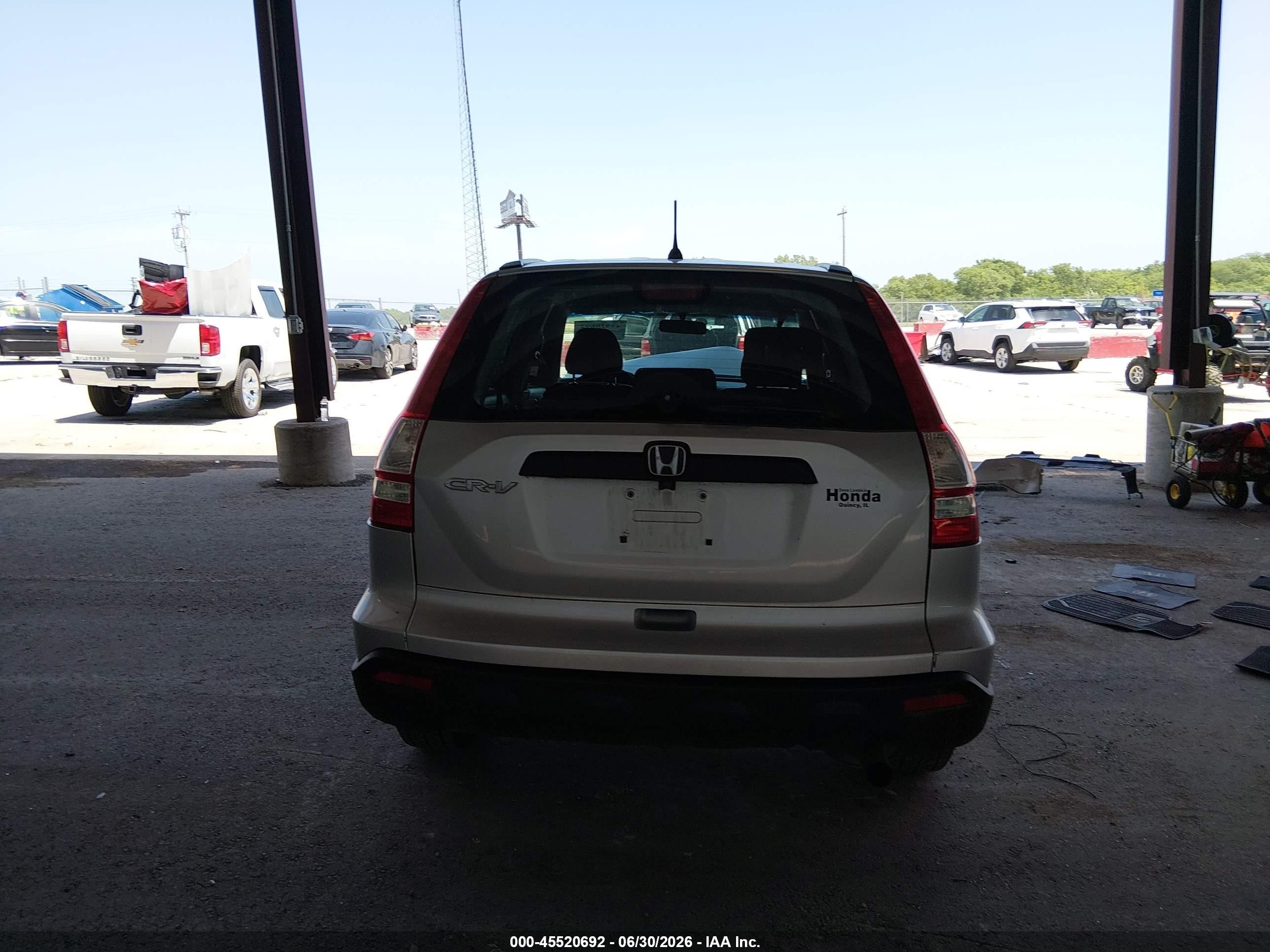 2009 Honda Cr-v Lx Silver vin: 3CZRE38399G700594