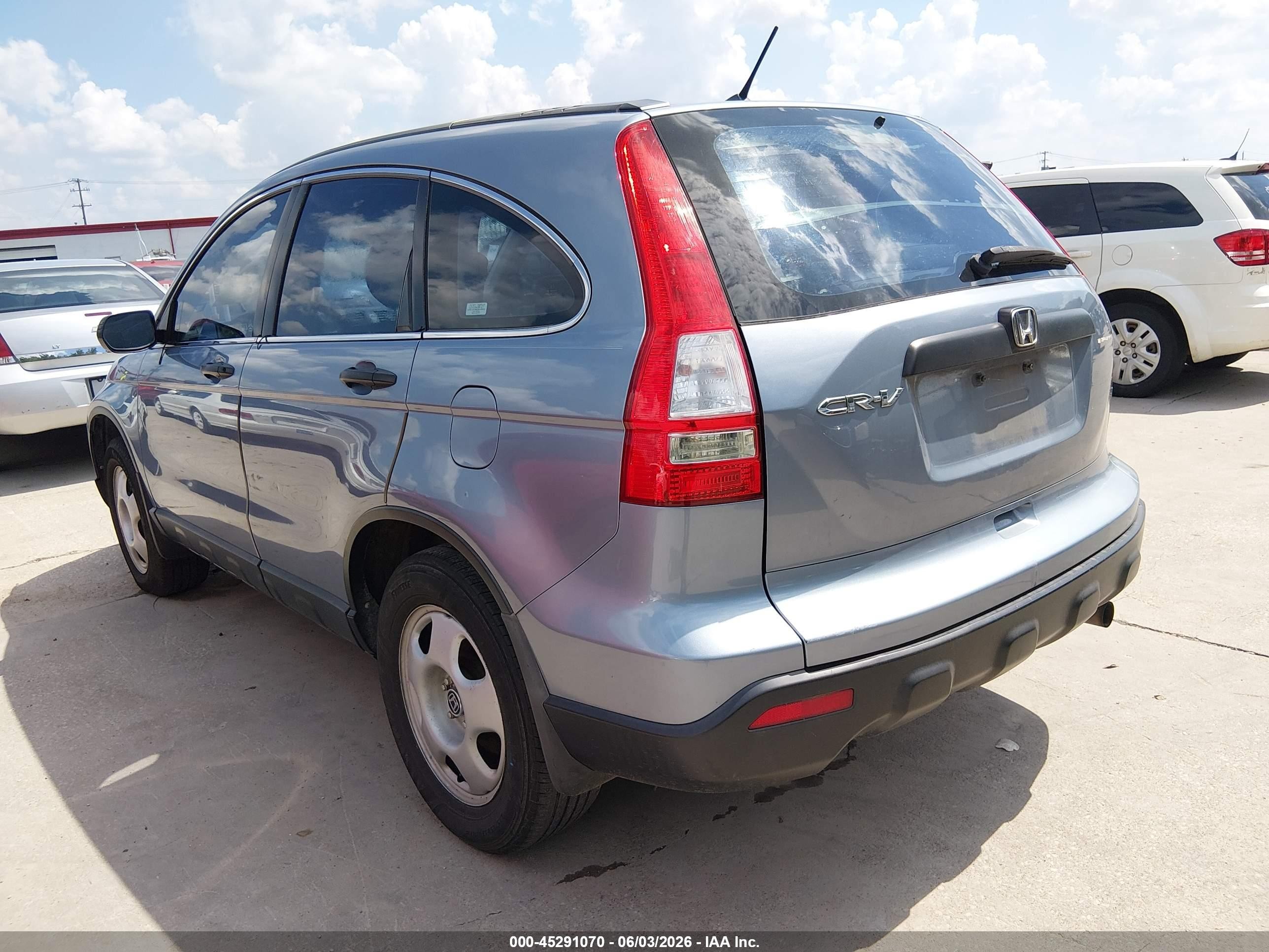 2009 Honda Cr-v Lx Синий vin: 3CZRE38399G701549