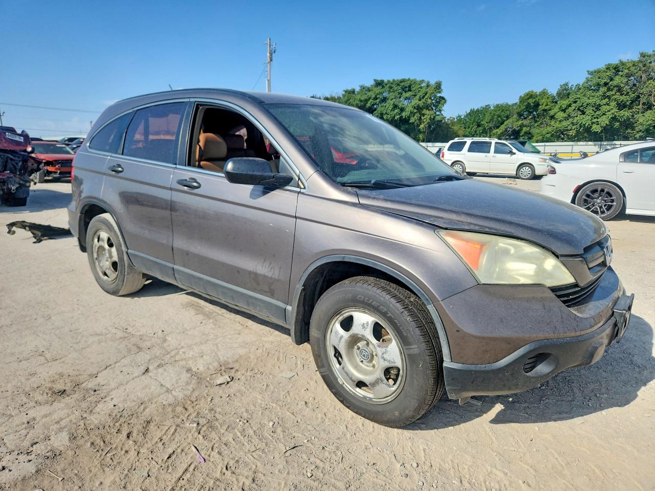 2009 Honda Cr-v Lx Gray vin: 3CZRE38399G706248