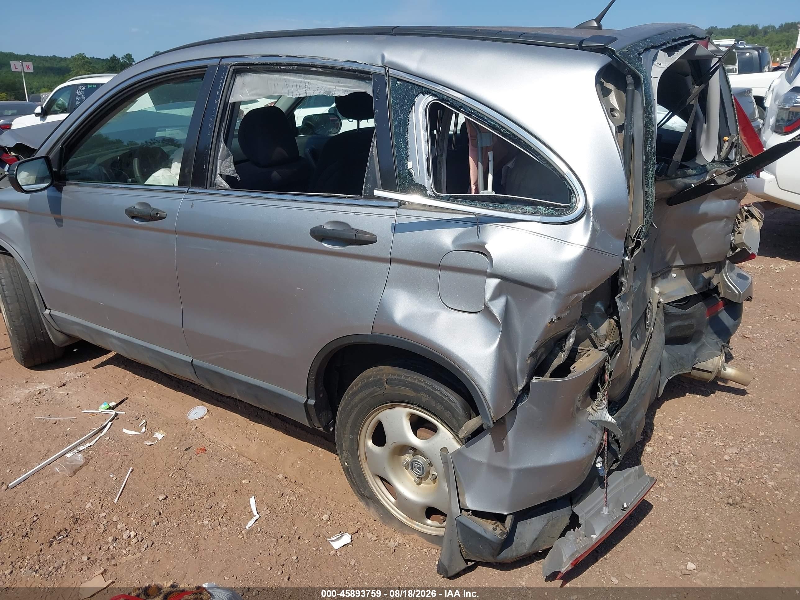 2008 Honda Cr-v Lx Серебряный vin: 3CZRE383X8G704359
