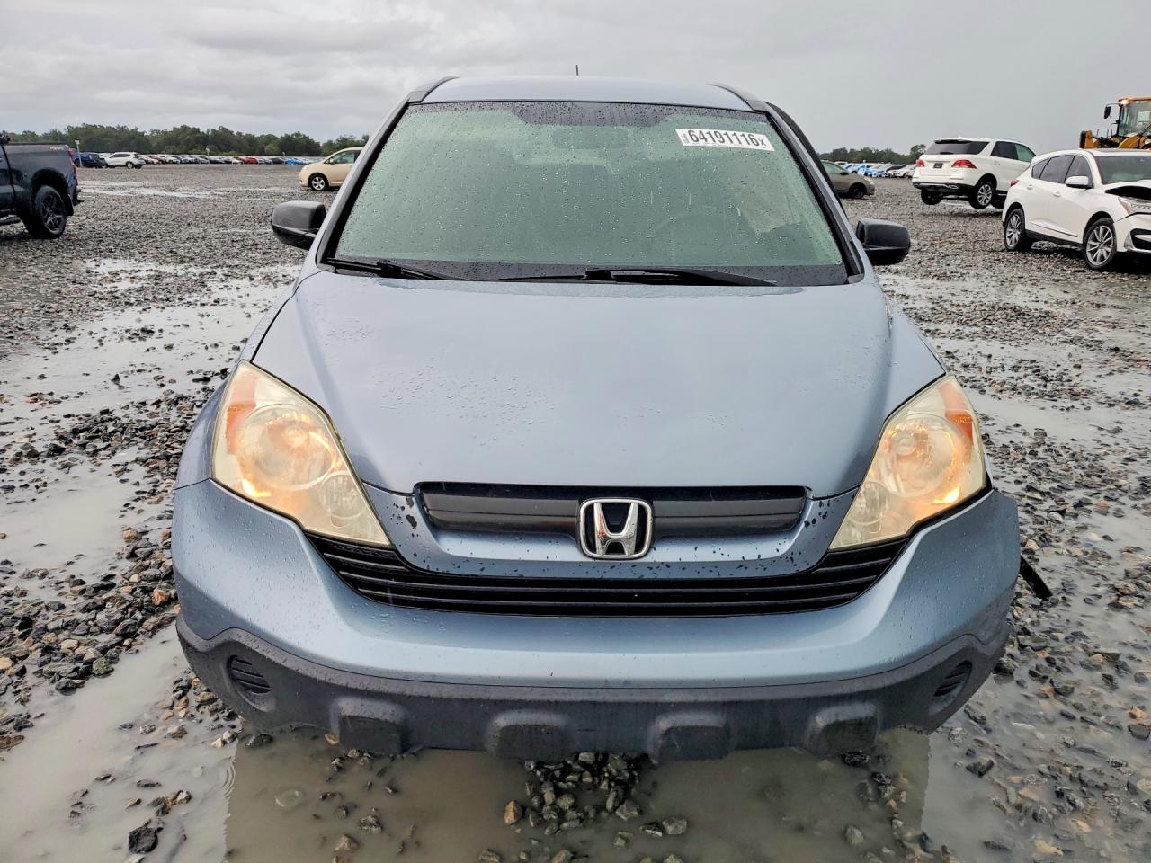 2008 Honda Cr-v Lx Blue vin: 3CZRE383X8G706421