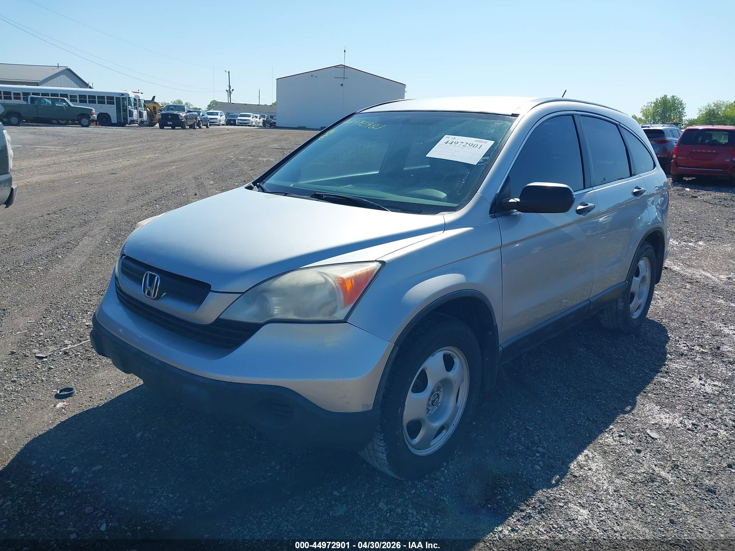 2009 Honda Cr-v Lx Silver vin: 3CZRE383X9G701933