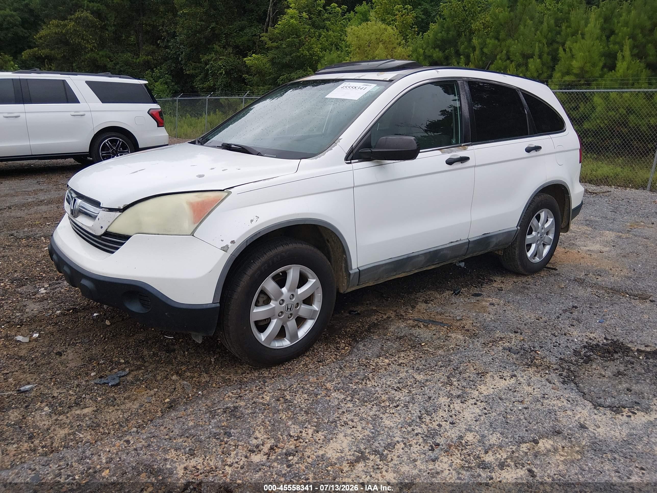 2008 Honda Cr-v Ex Белый vin: 3CZRE38508G702220