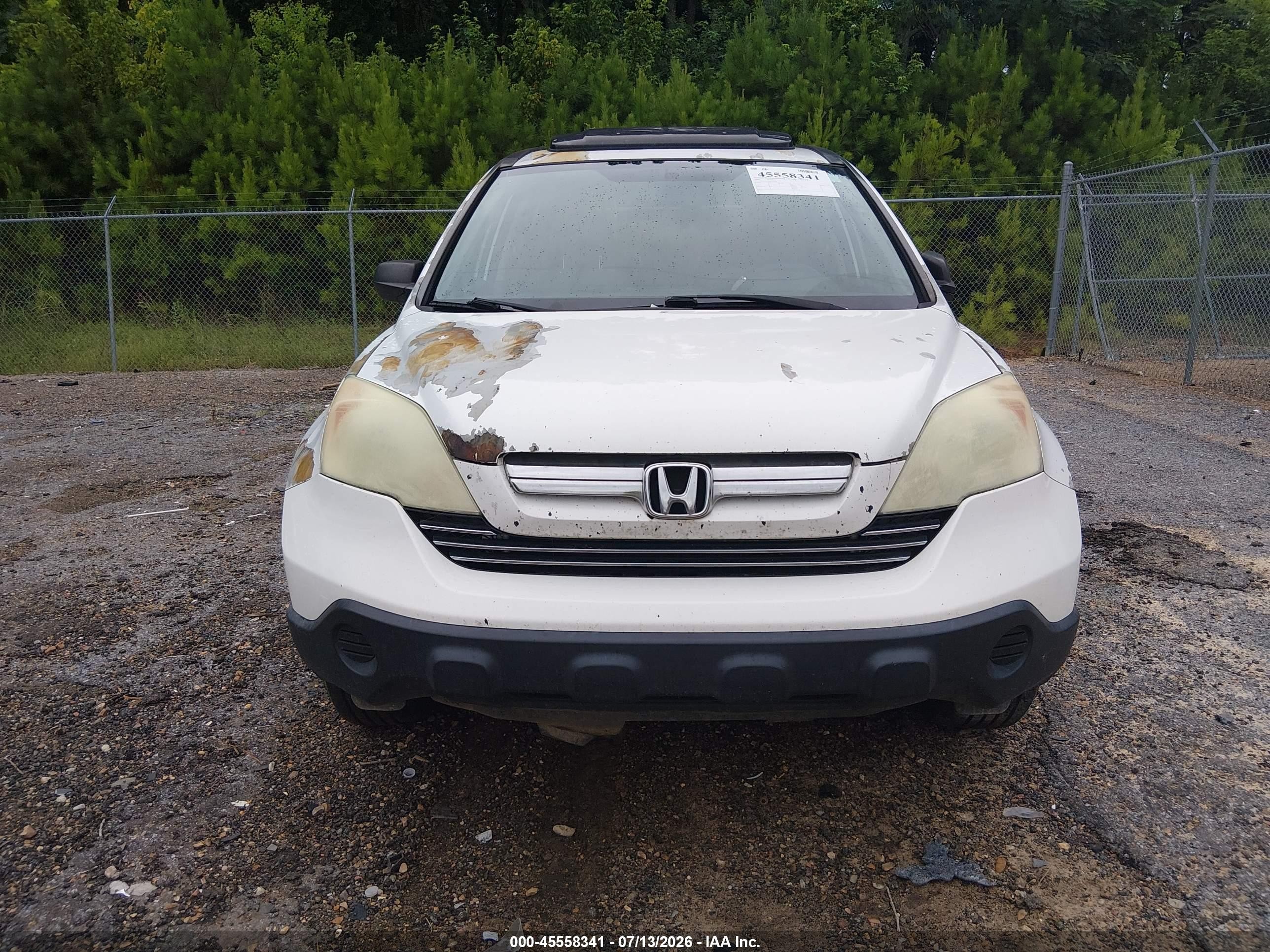 2008 Honda Cr-v Ex Белый vin: 3CZRE38508G702220