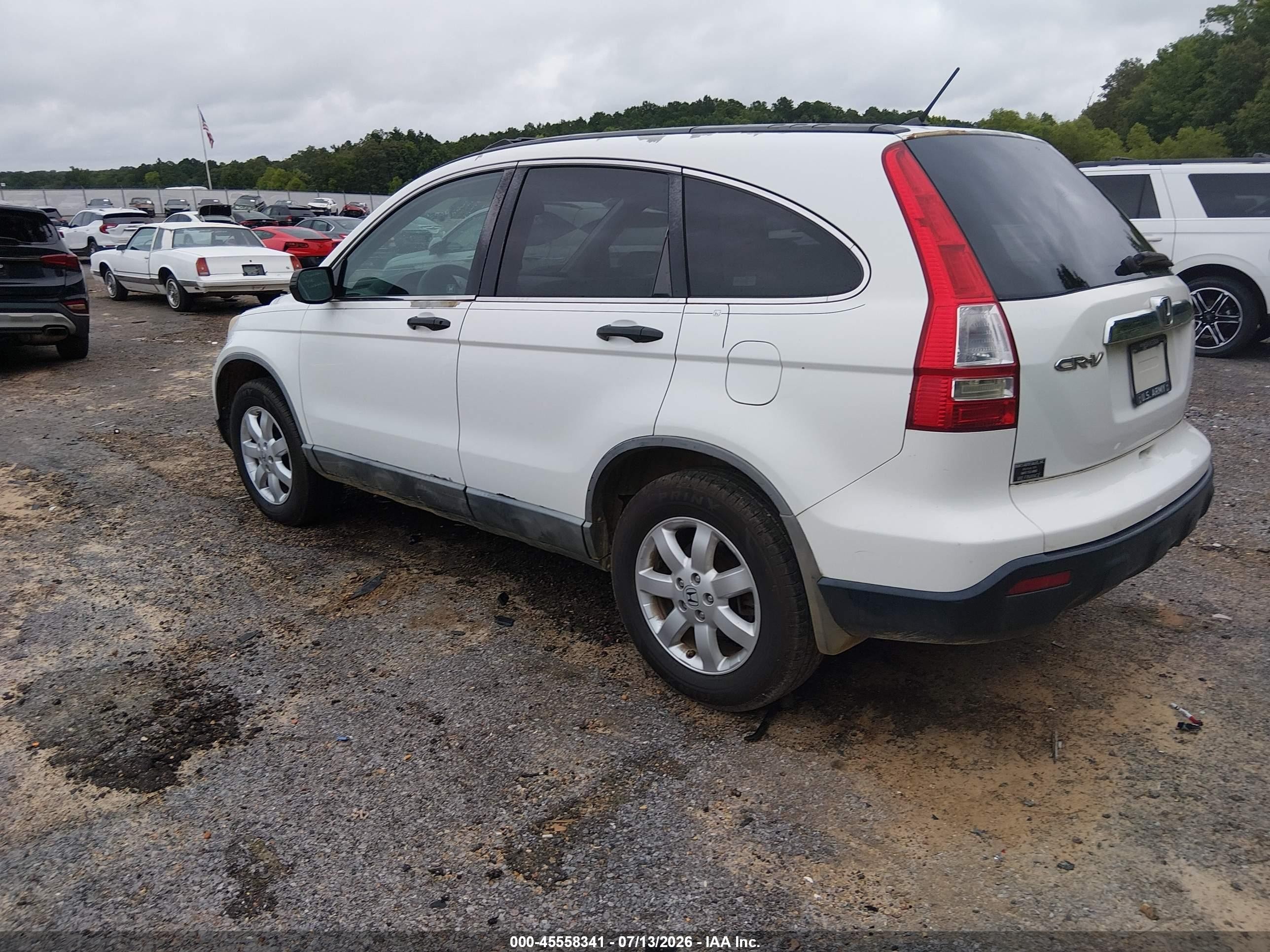 2008 Honda Cr-v Ex Белый vin: 3CZRE38508G702220