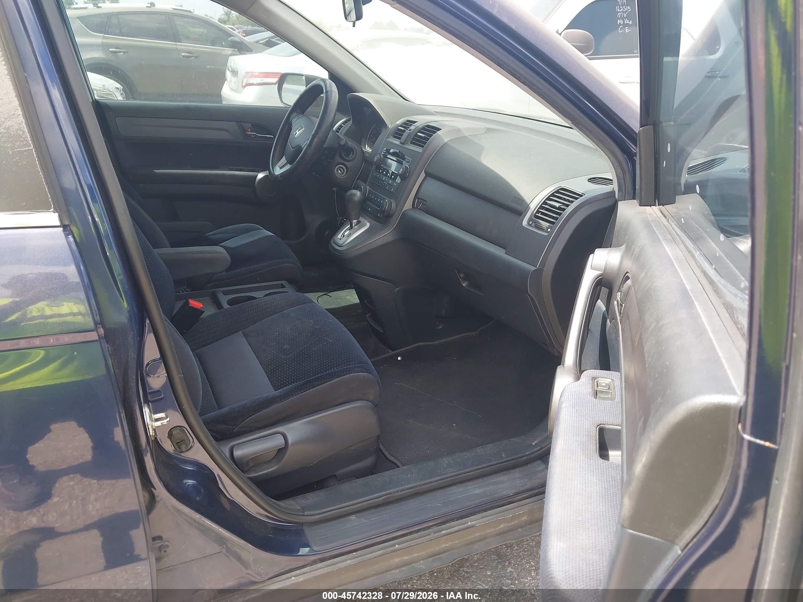 2008 Honda Cr-v Ex Синий vin: 3CZRE38528G702669