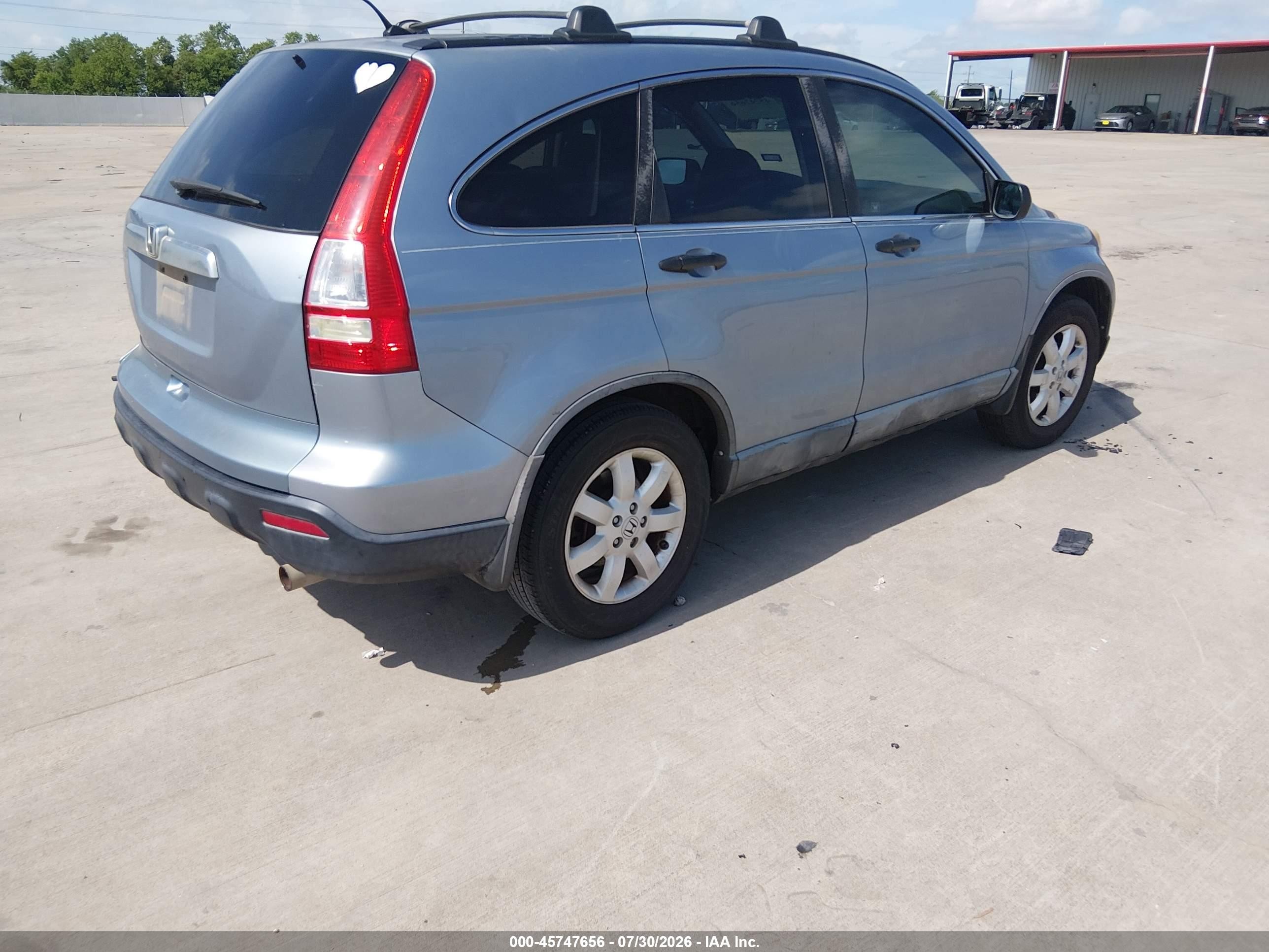 2008 Honda Cr-v Ex Blue vin: 3CZRE38528G702736