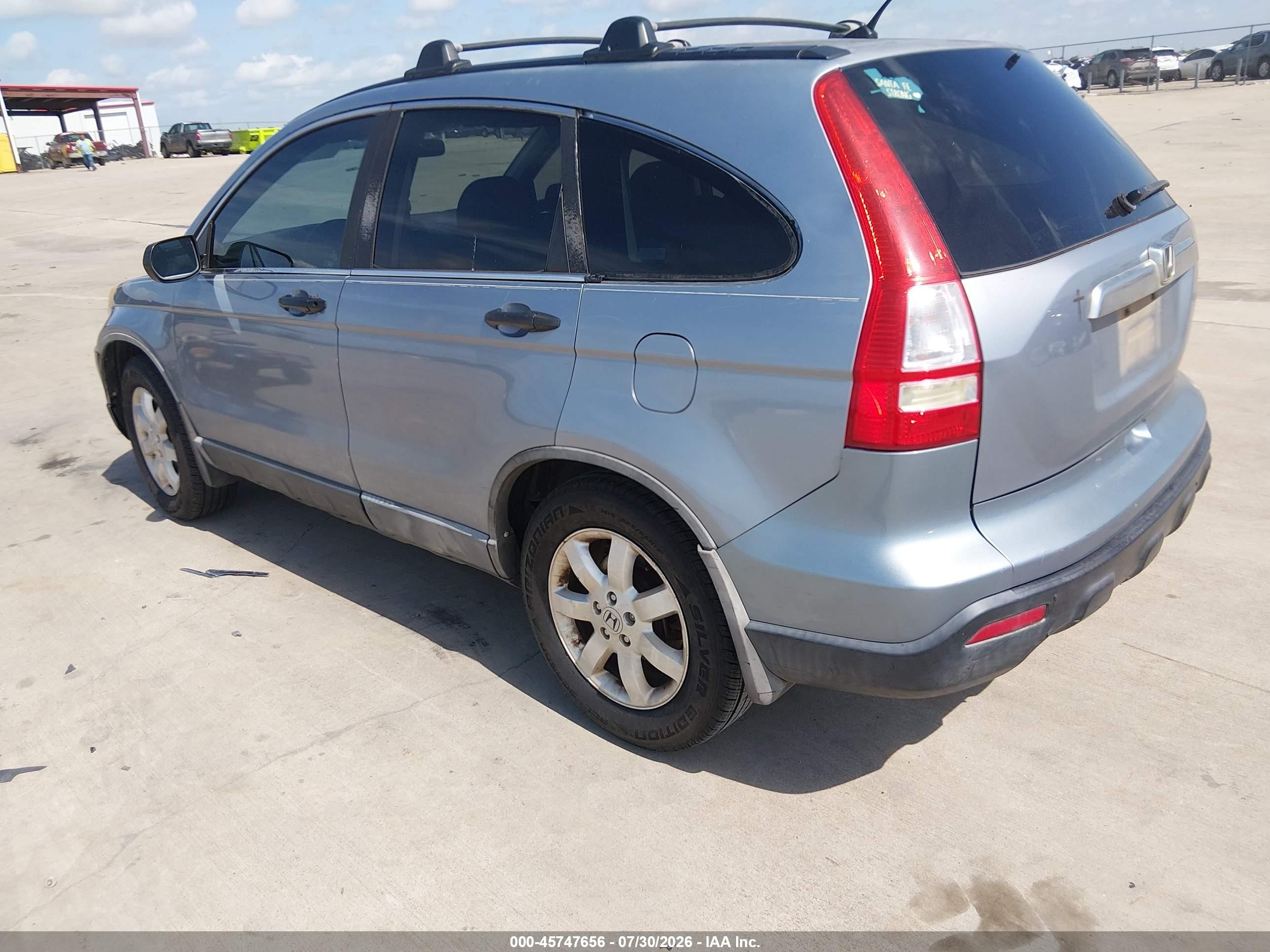 2008 Honda Cr-v Ex Blue vin: 3CZRE38528G702736