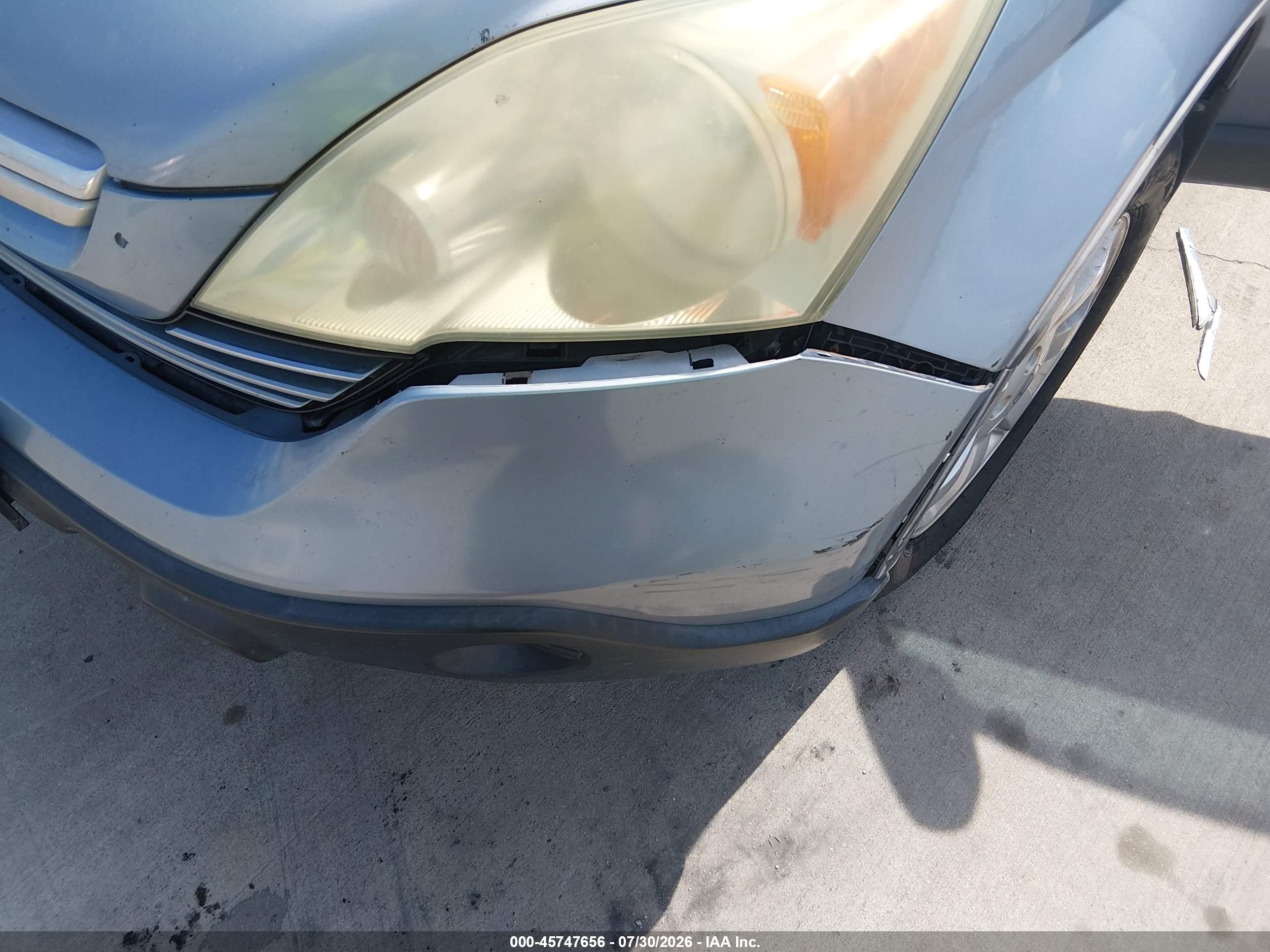 2008 Honda Cr-v Ex Blue vin: 3CZRE38528G702736