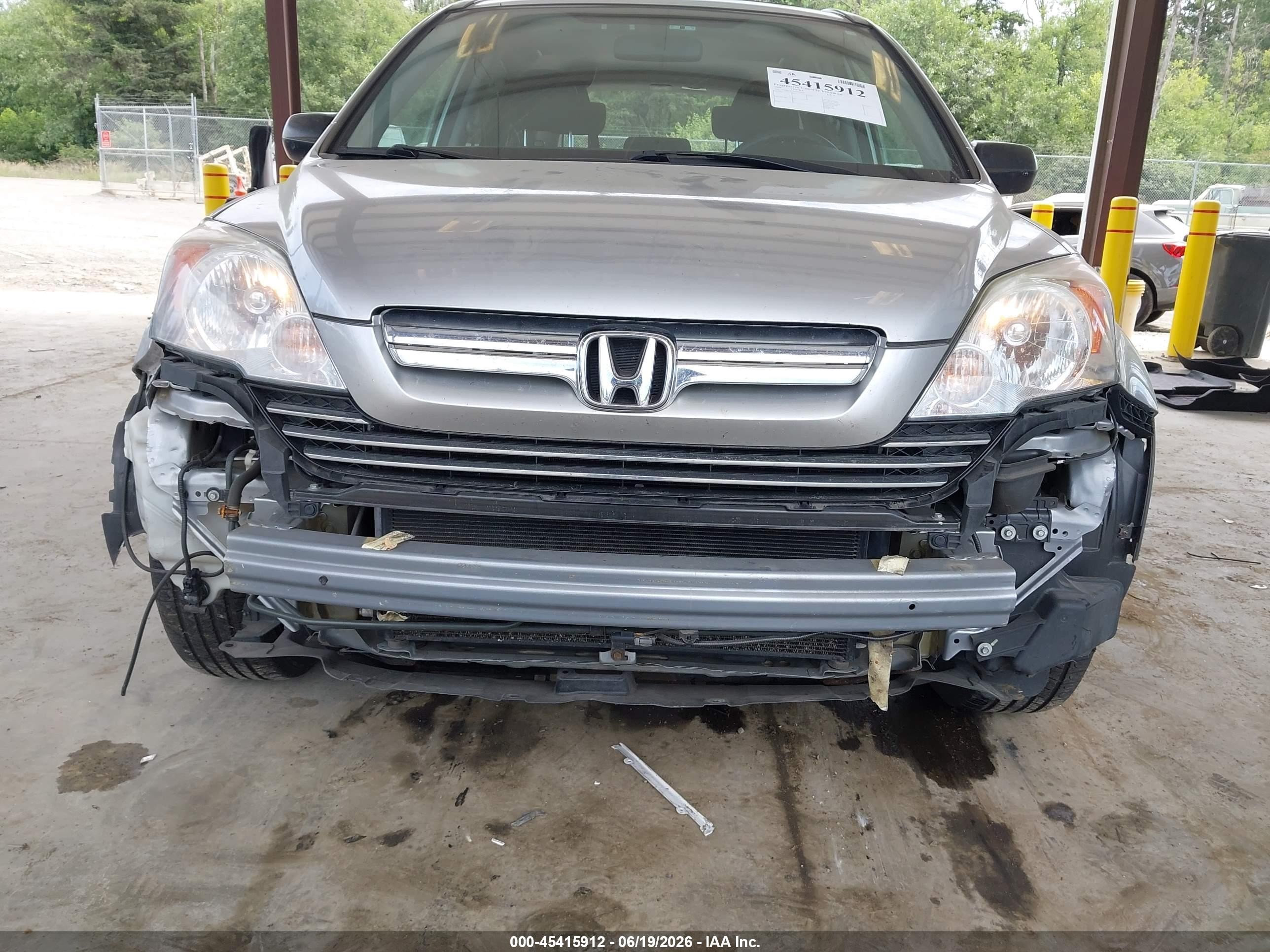 2009 Honda Cr-v Ex Silver vin: 3CZRE38539G705016