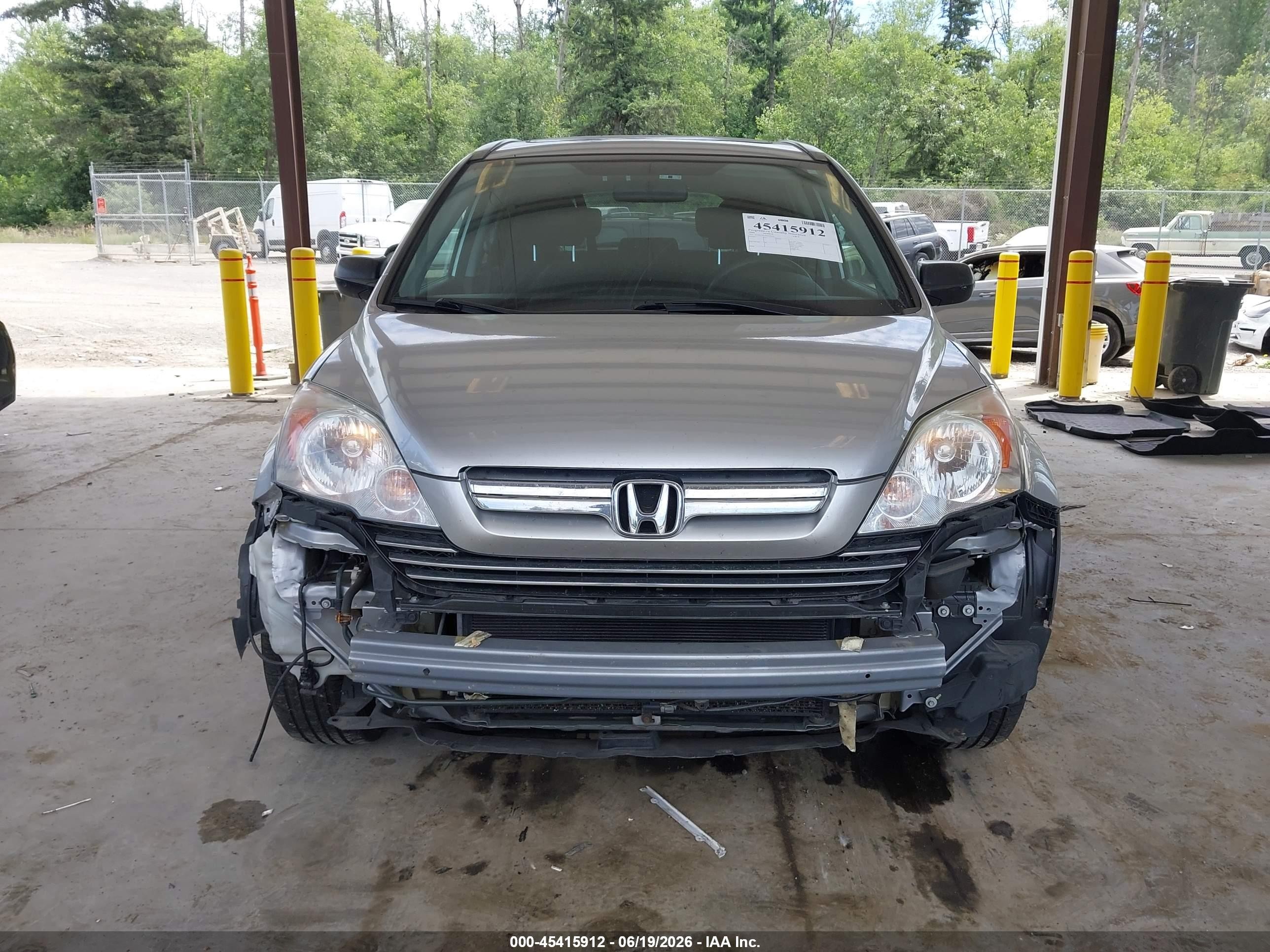 2009 Honda Cr-v Ex Silver vin: 3CZRE38539G705016