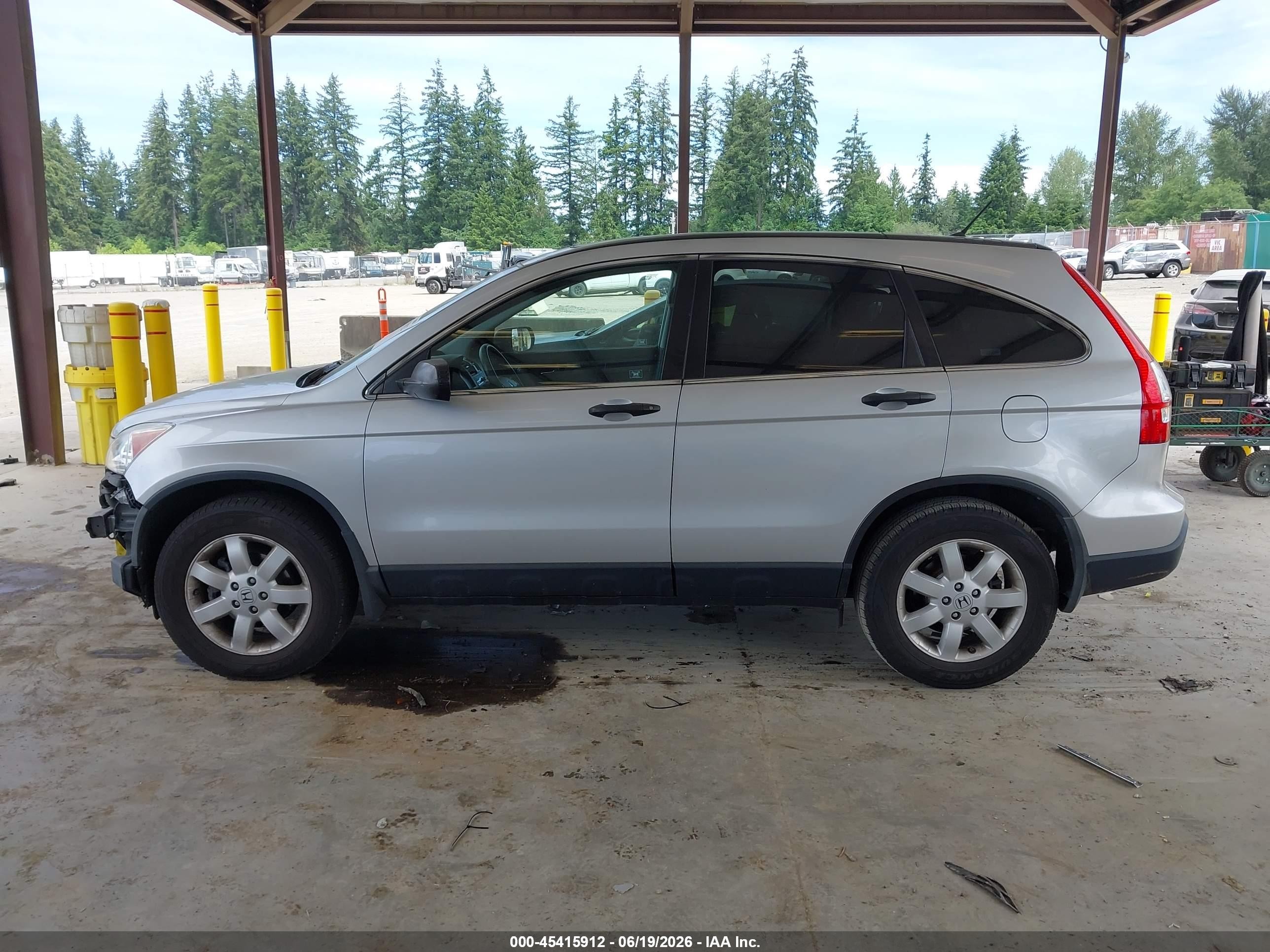 2009 Honda Cr-v Ex Silver vin: 3CZRE38539G705016