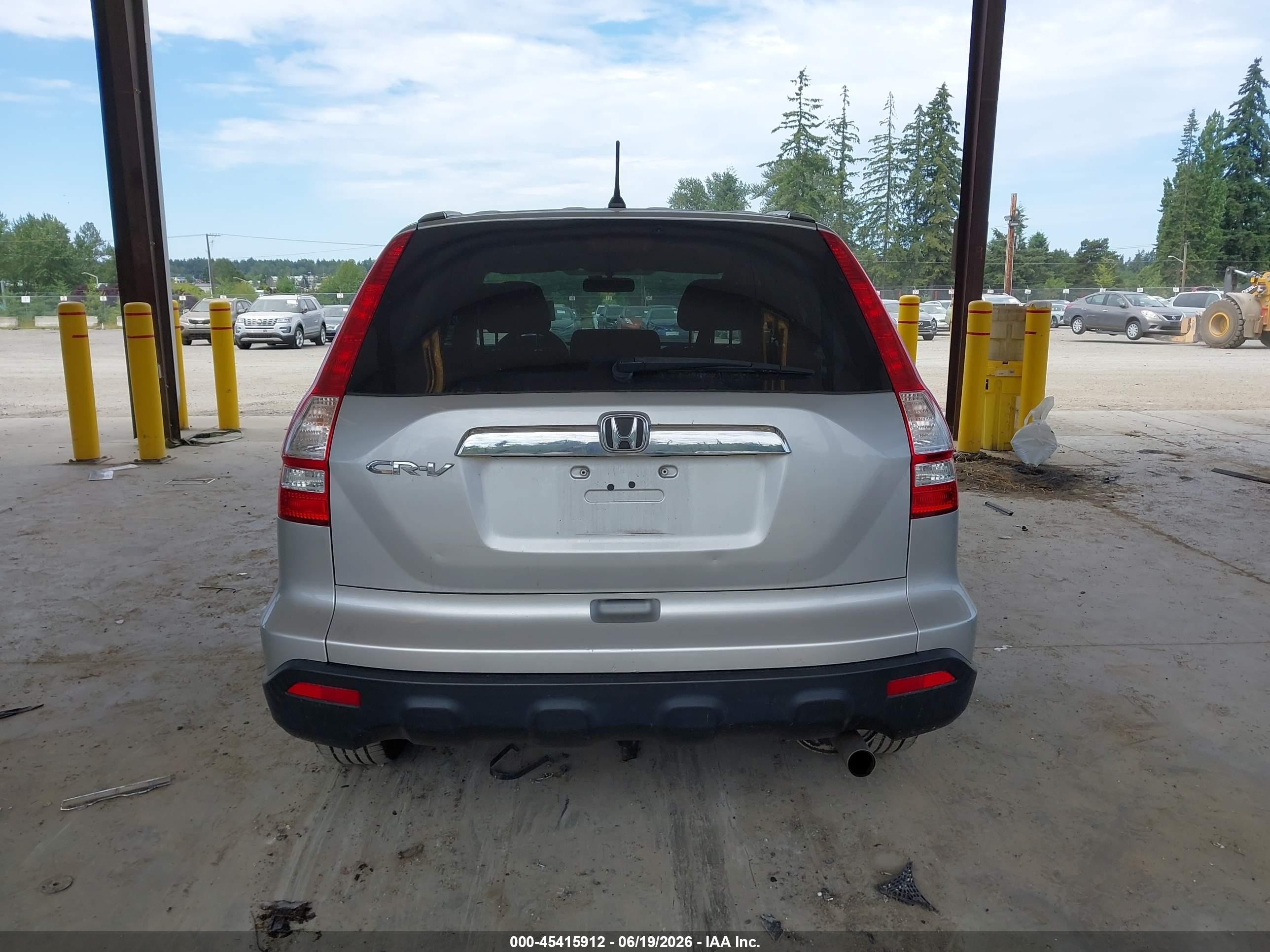 2009 Honda Cr-v Ex Silver vin: 3CZRE38539G705016