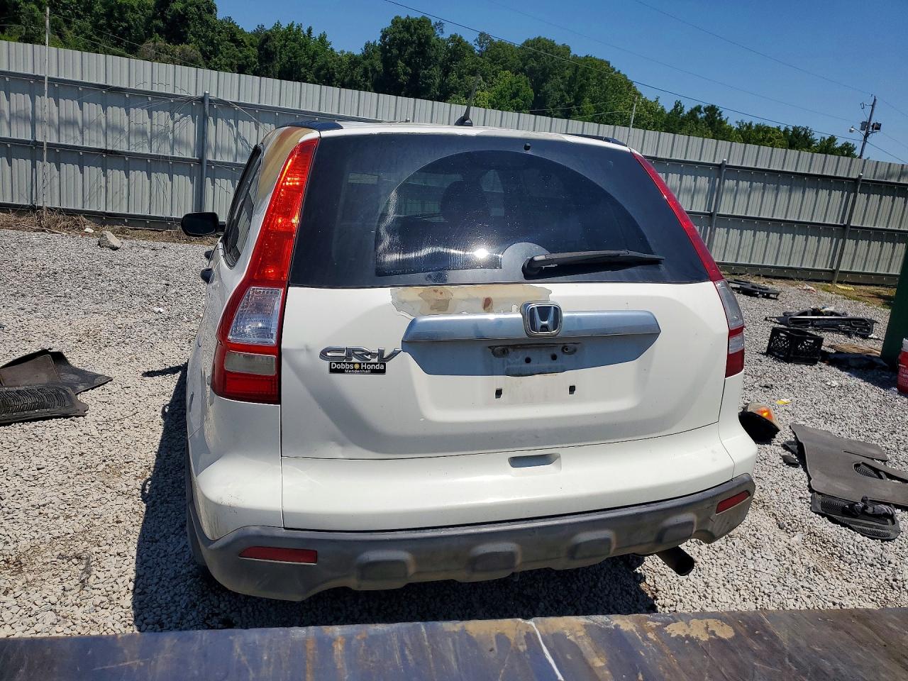 2009 Honda Cr-v Ex White vin: 3CZRE38549G703811
